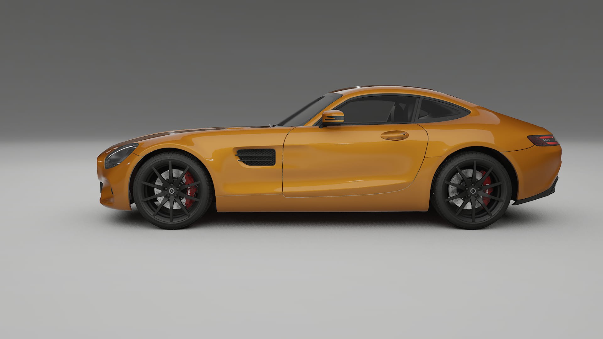 Mercedes AMG GT C190 Coupe TPU Paint Protection Film | DAISY Color Change PPF Full Pre-Cut Kit
