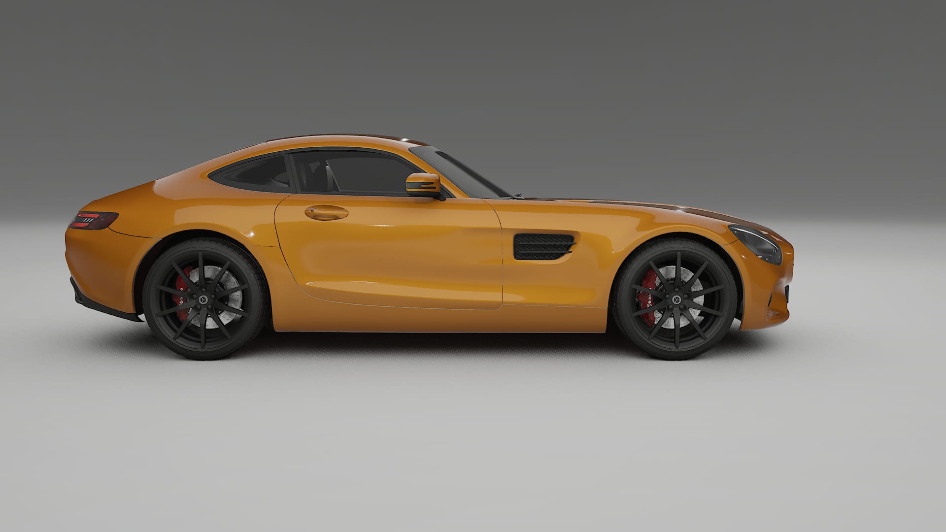 Mercedes AMG GT C190 Coupe TPU Paint Protection Film | DAISY Color Change PPF Full Pre-Cut Kit