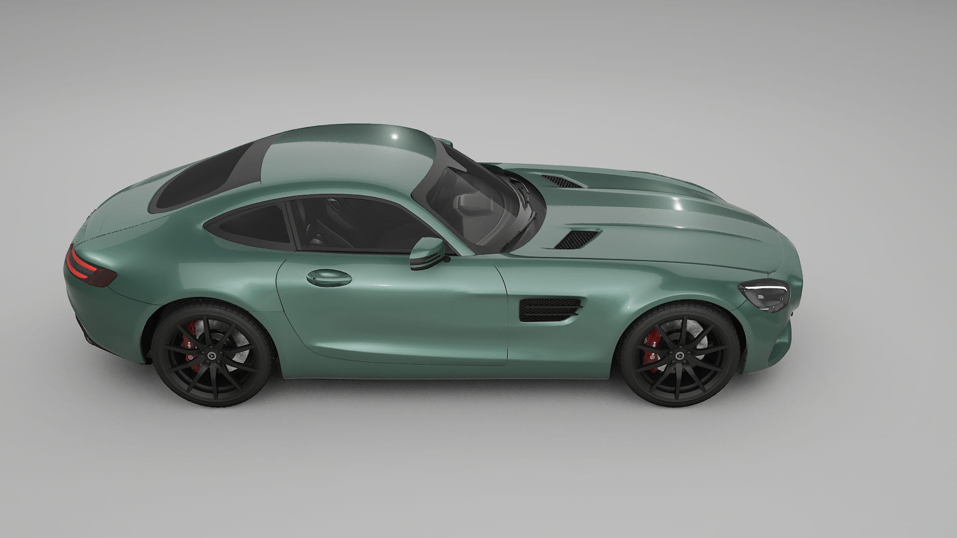 Mercedes AMG GT C190 Coupe TPU Paint Protection Film | EVERGREEN Color Change PPF Full Pre-Cut Kit