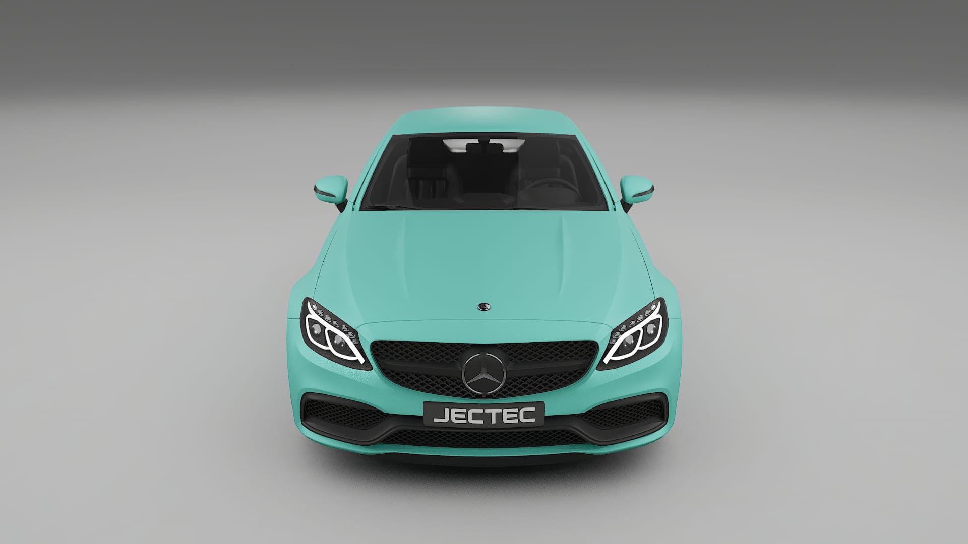 Mercedes C63 AMG W205 Coupe TPU Paint Protection Film | FROST Color Change PPF Full Pre-Cut Kit