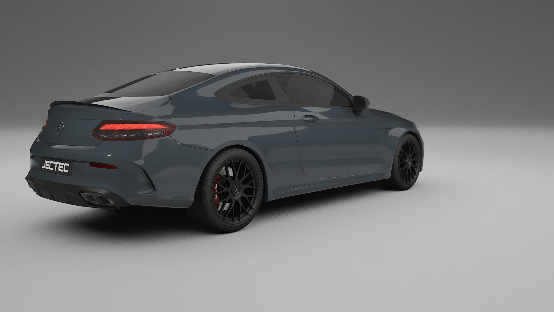 Mercedes C63 AMG W205 Coupe TPU Paint Protection Film | GRANITE Color Change PPF Full Pre-Cut Kit