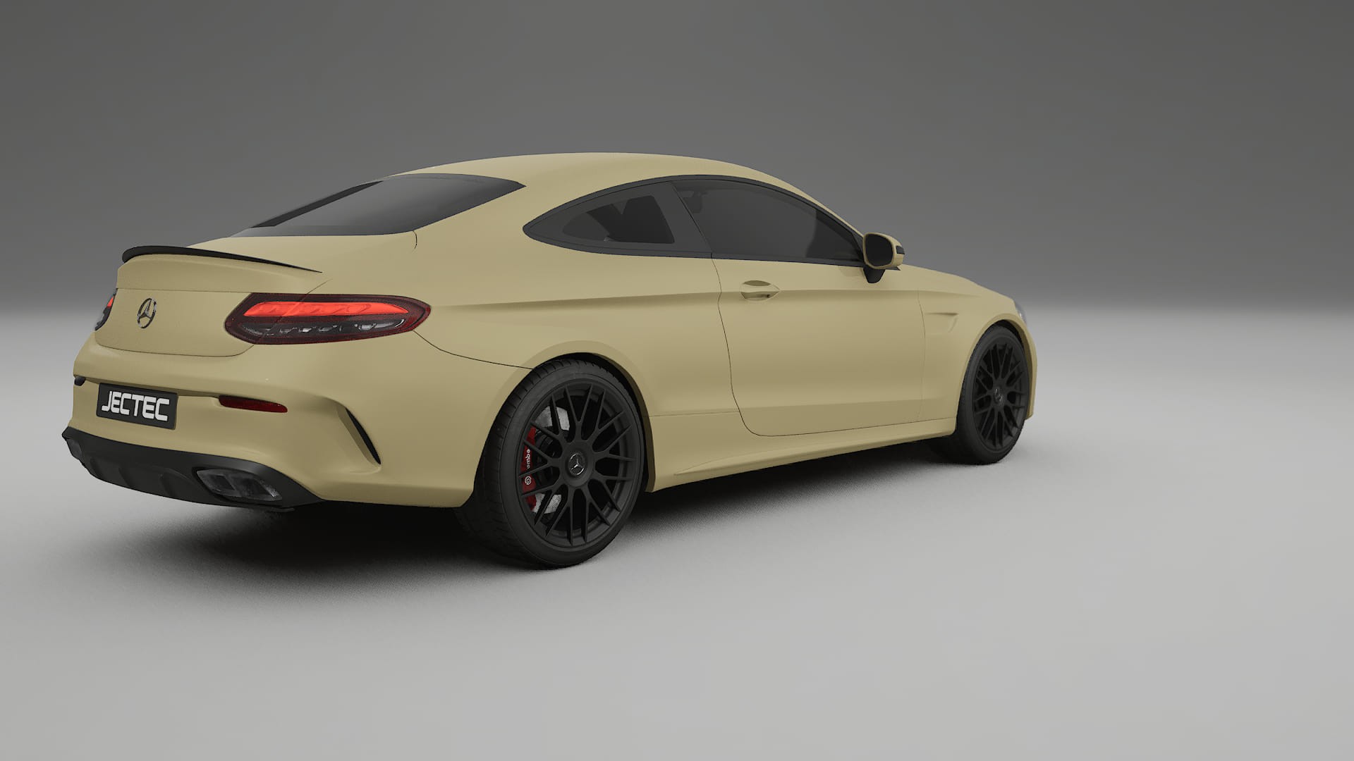 Mercedes C63 AMG W205 Coupe TPU Paint Protection Film | SAND Color Change PPF Full Pre-Cut Kit