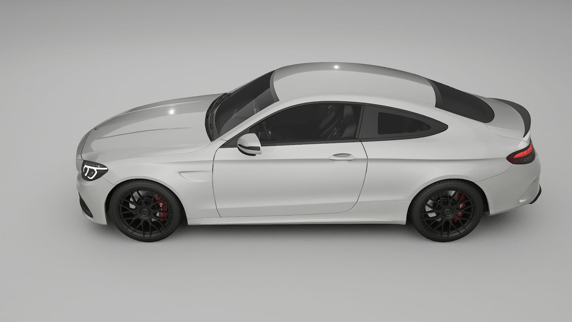 Mercedes C63 AMG W205 Coupe TPU Paint Protection Film | PEARL Color Change PPF Full Pre-Cut Kit