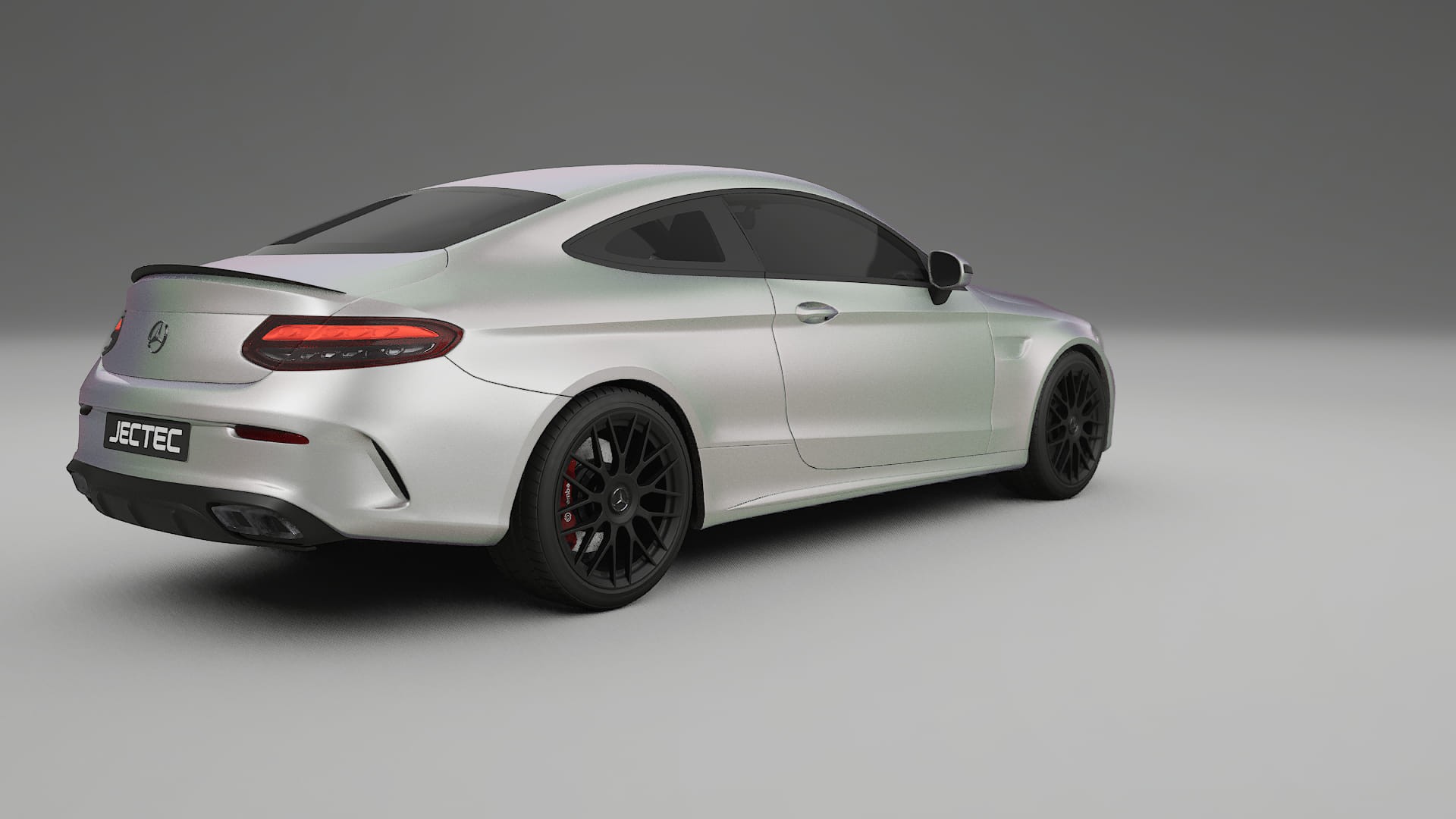 Mercedes C63 AMG W205 Coupe TPU Paint Protection Film | NEBULA Color Change PPF Full Pre-Cut Kit