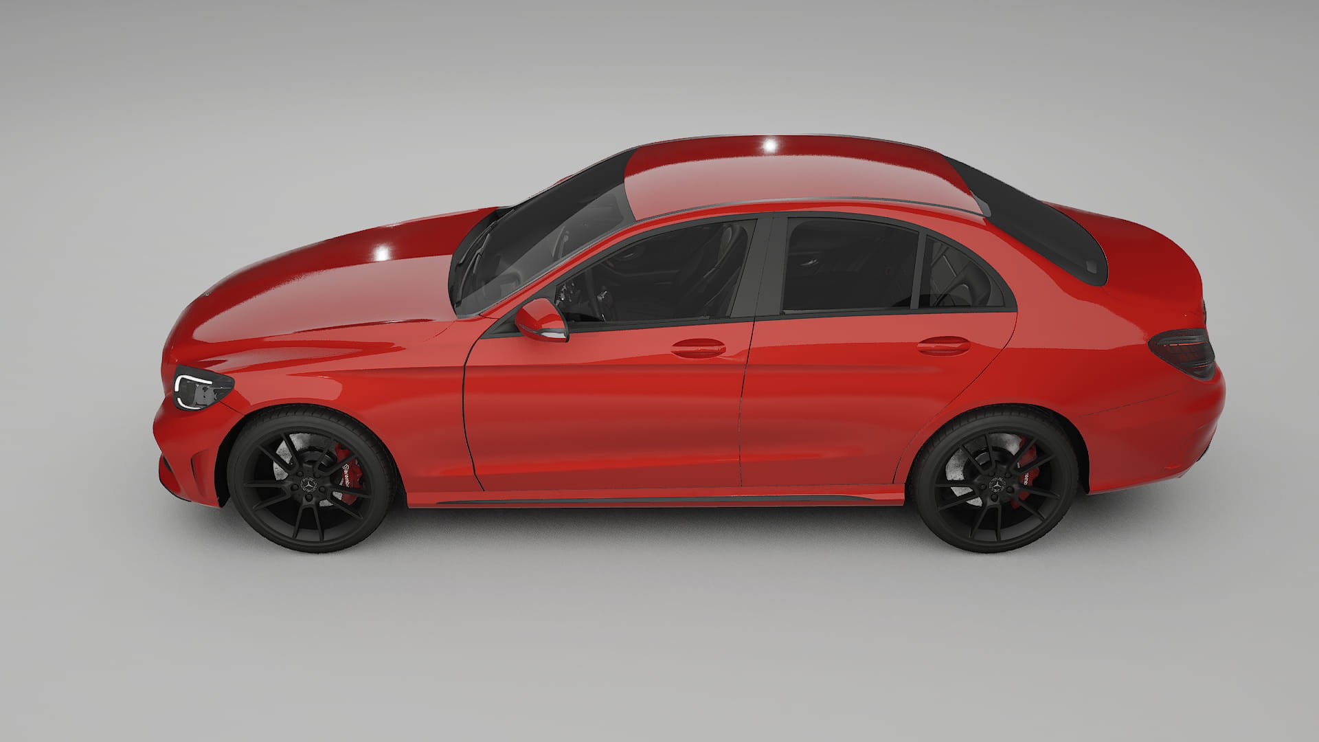 Mercedes C-Class W205 AMG sedan TPU Paint Protection Film | BLAZE Color Change PPF Full Pre-Cut Kit