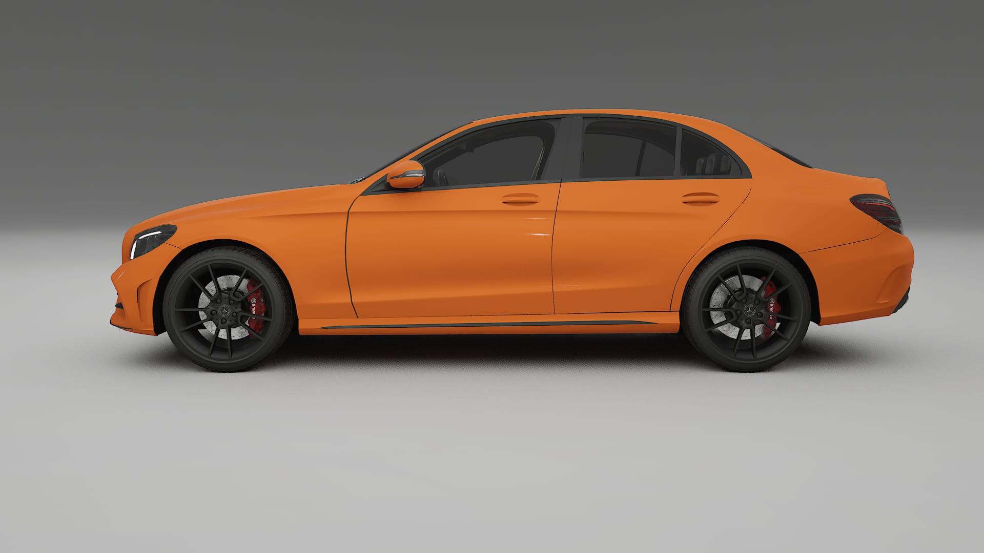 Mercedes C-Class W205 AMG sedan TPU Paint Protection Film | ROCKET Color Change PPF Full Pre-Cut Kit