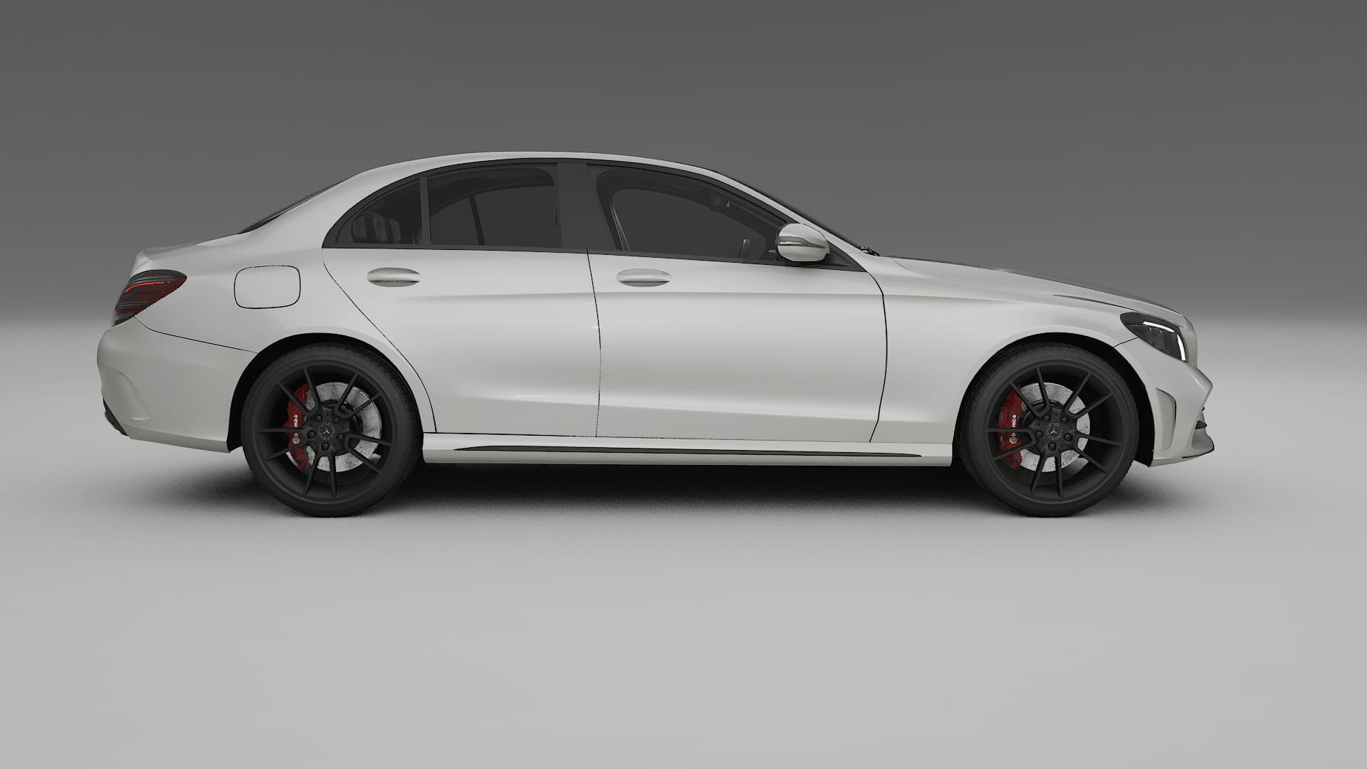 Mercedes C-Class W205 AMG sedan TPU Paint Protection Film | PEARL Color Change PPF Full Pre-Cut Kit