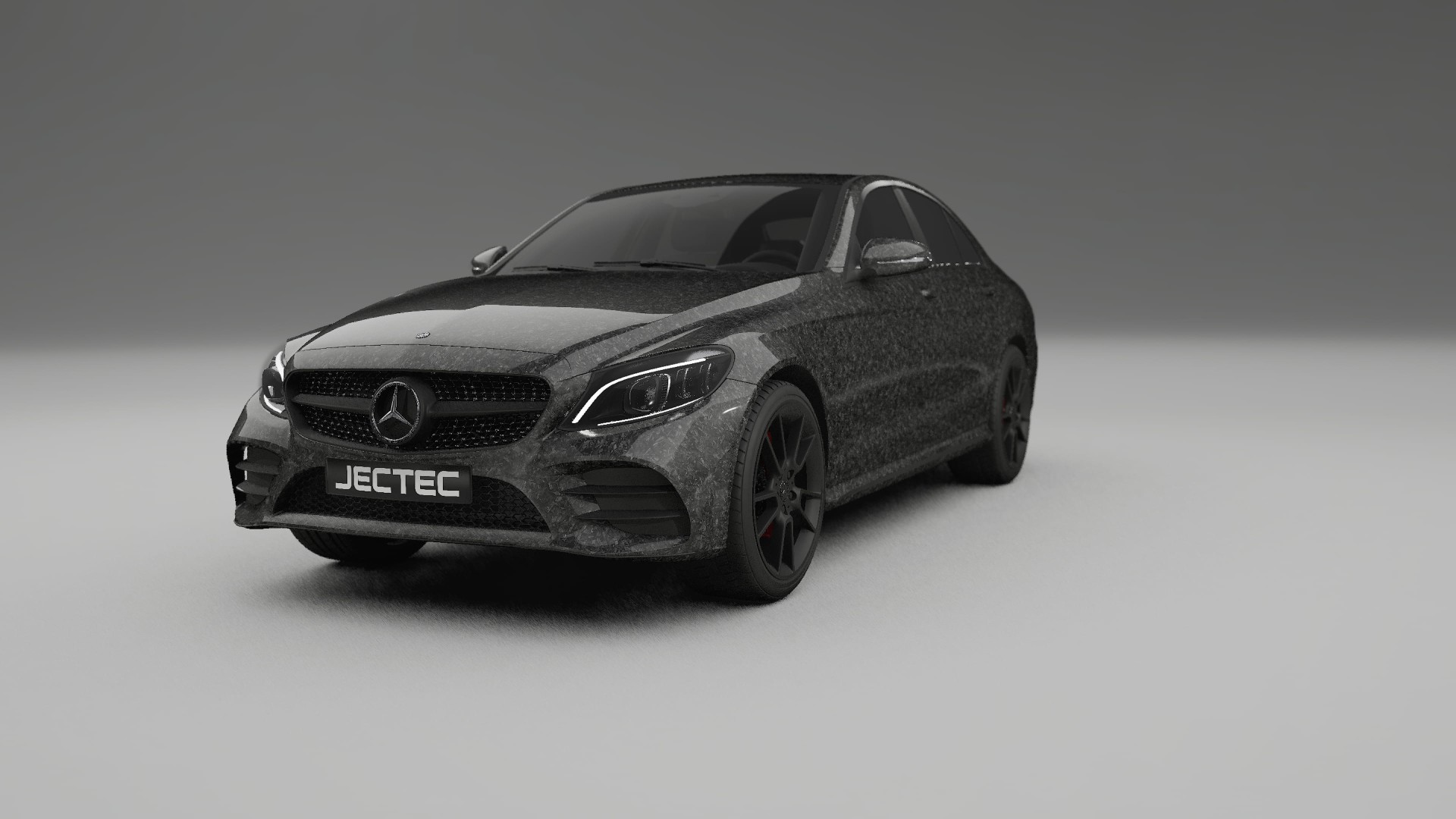 Mercedes C-Class W205 AMG sedan TPU Paint Protection Film | FORGED S Color Change PPF Full Pre-Cut Kit