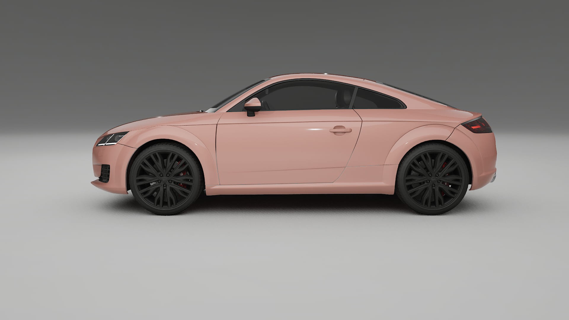 Audi TT Coupe 8S prefacelift pre-LCI TPU Paint Protection Film | BLUSH Color Change PPF Full Pre-Cut Kit