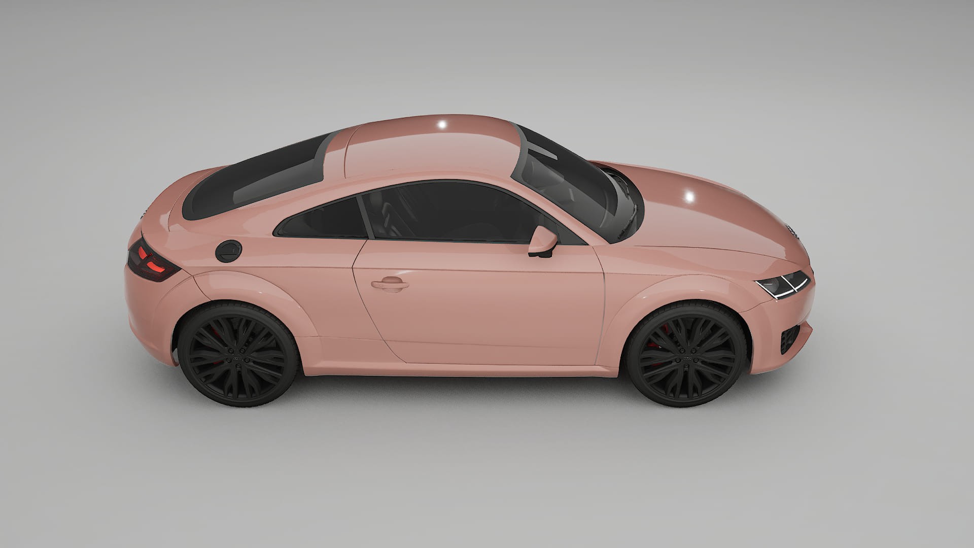 Audi TT Coupe 8S prefacelift pre-LCI TPU Paint Protection Film | BLUSH Color Change PPF Full Pre-Cut Kit