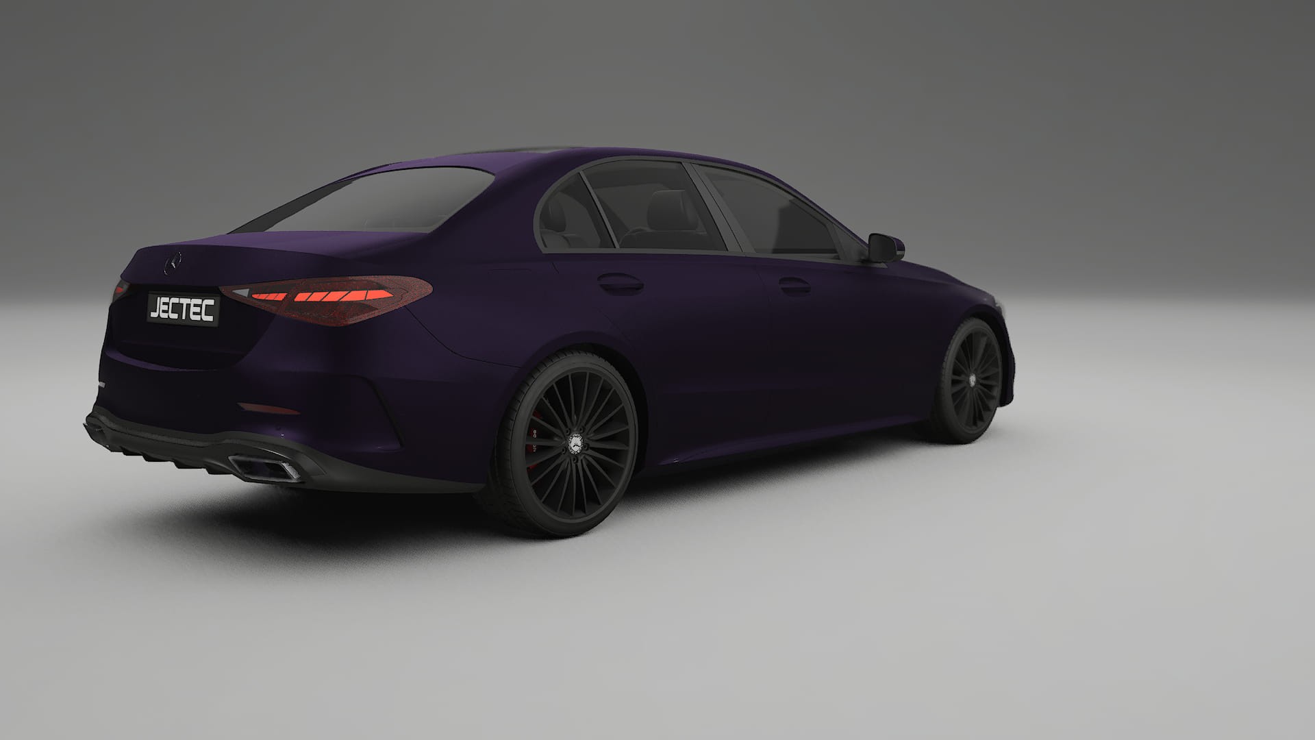 Mercedes C-Class W206 TPU Paint Protection Film | VIOLET Color Change PPF Full Pre-Cut Kit