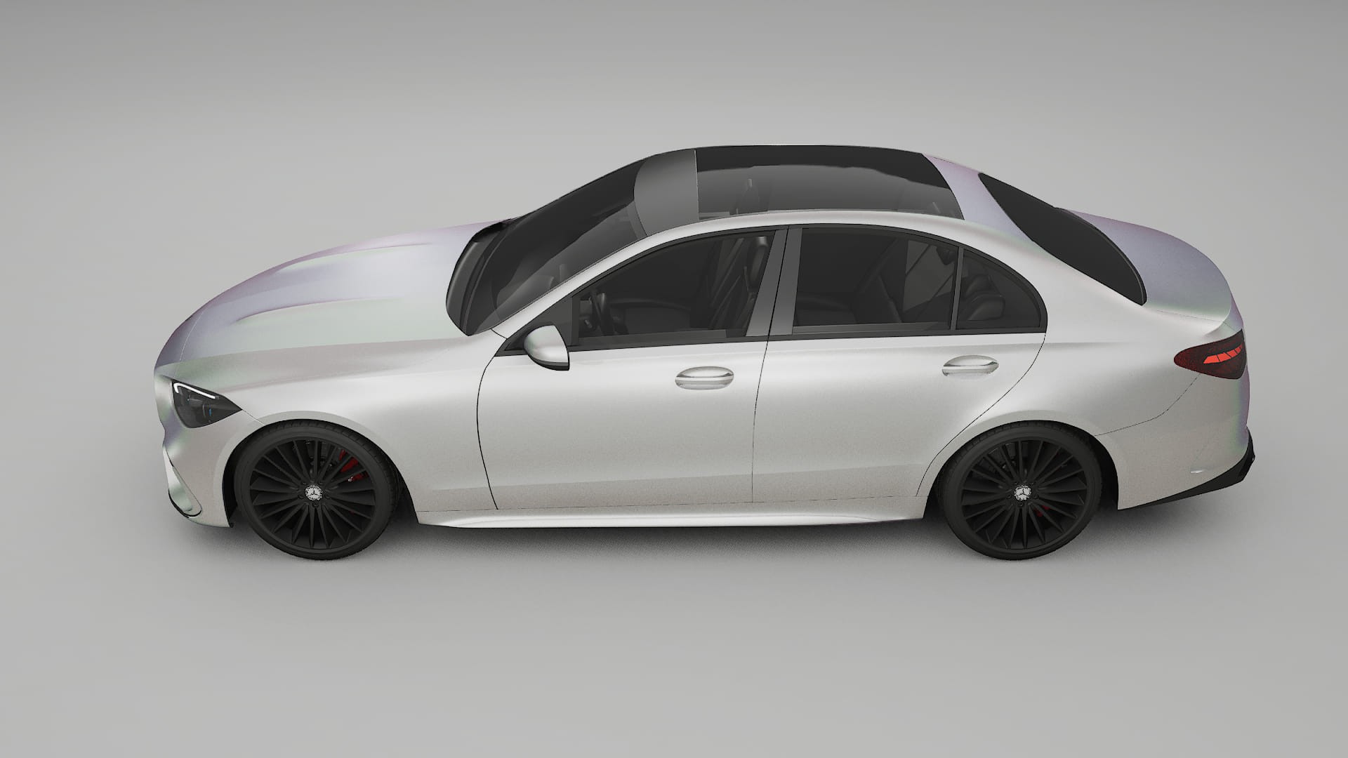 Mercedes C-Class W206 TPU Paint Protection Film | NEBULA Color Change PPF Full Pre-Cut Kit