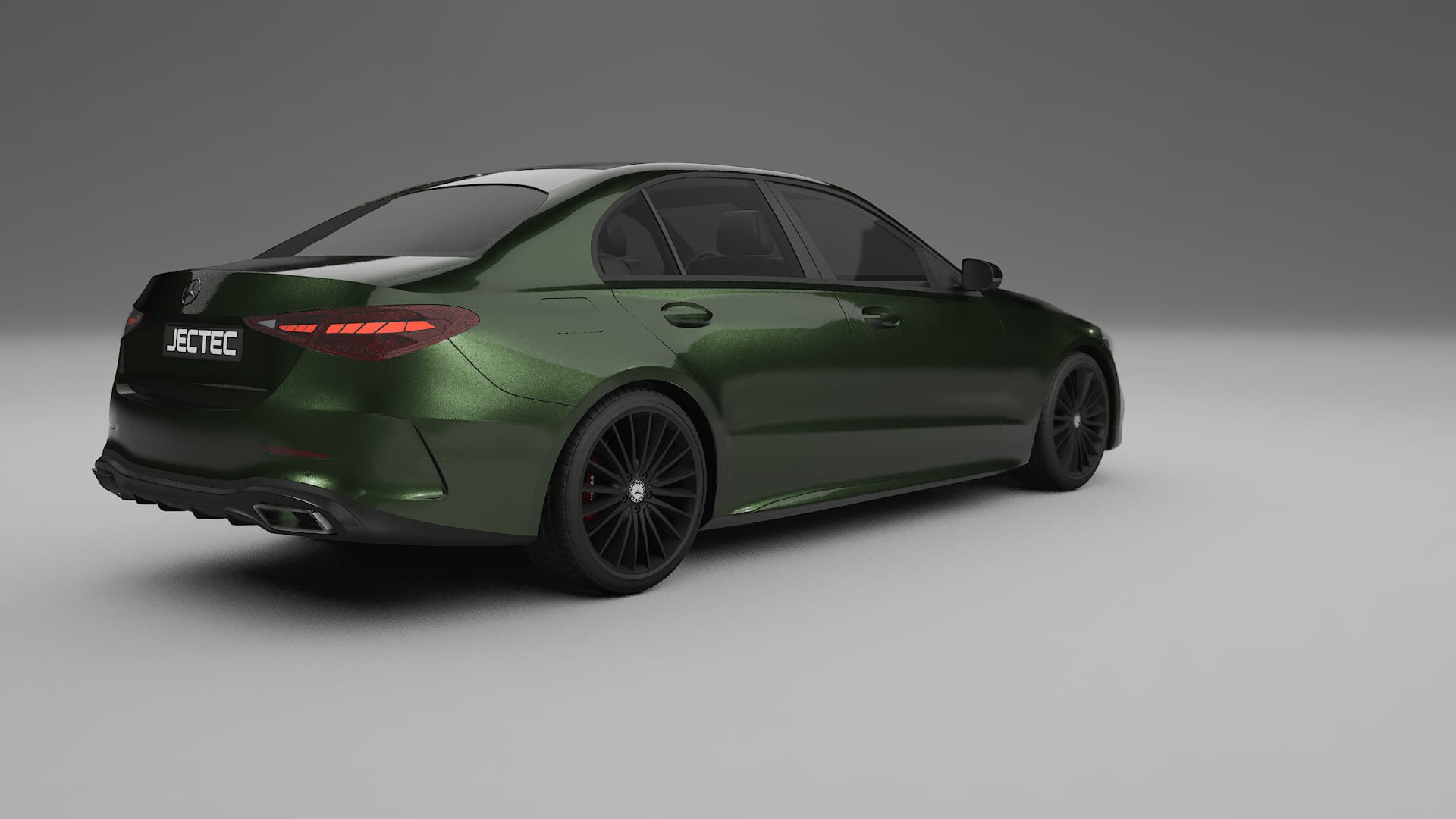 Mercedes C-Class W206 TPU Paint Protection Film | LAGOON Color Change PPF Full Pre-Cut Kit