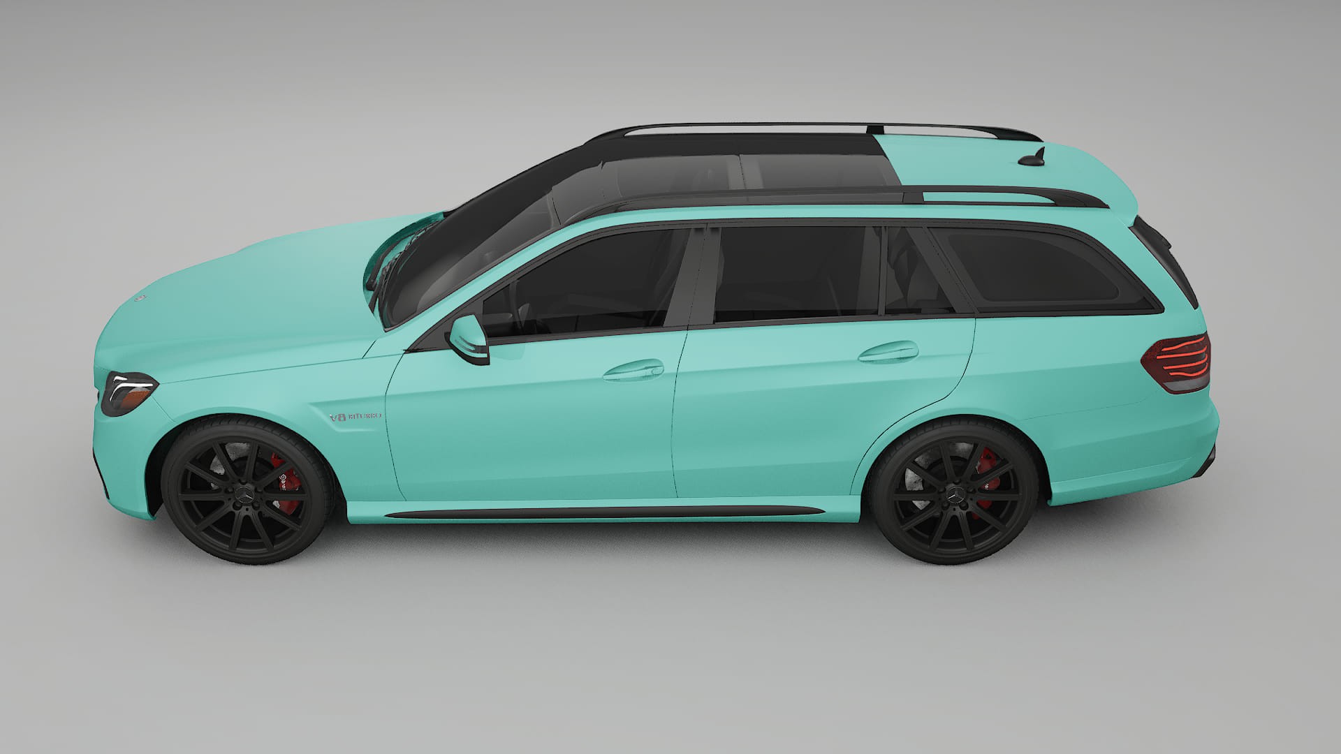 Mercedes E63 AMG Combi W212 facelift LCI TPU Paint Protection Film | FROST Color Change PPF Full Pre-Cut Kit