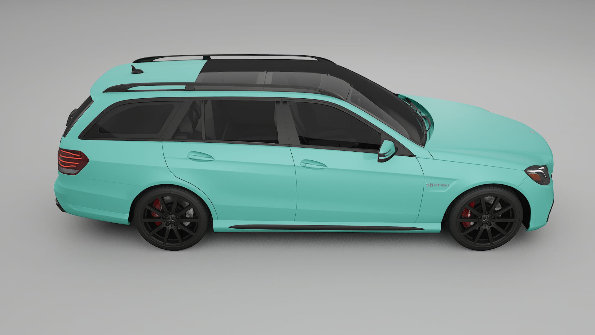 Mercedes E63 AMG Combi W212 facelift LCI TPU Paint Protection Film | FROST Color Change PPF Full Pre-Cut Kit