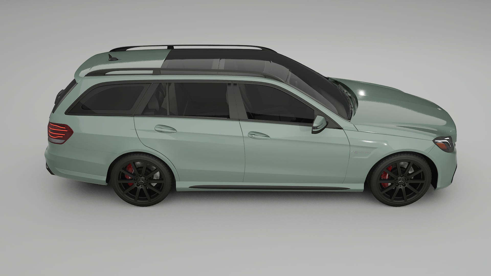 Mercedes E63 AMG Combi W212 facelift LCI TPU Paint Protection Film | CINDER Color Change PPF Full Pre-Cut Kit