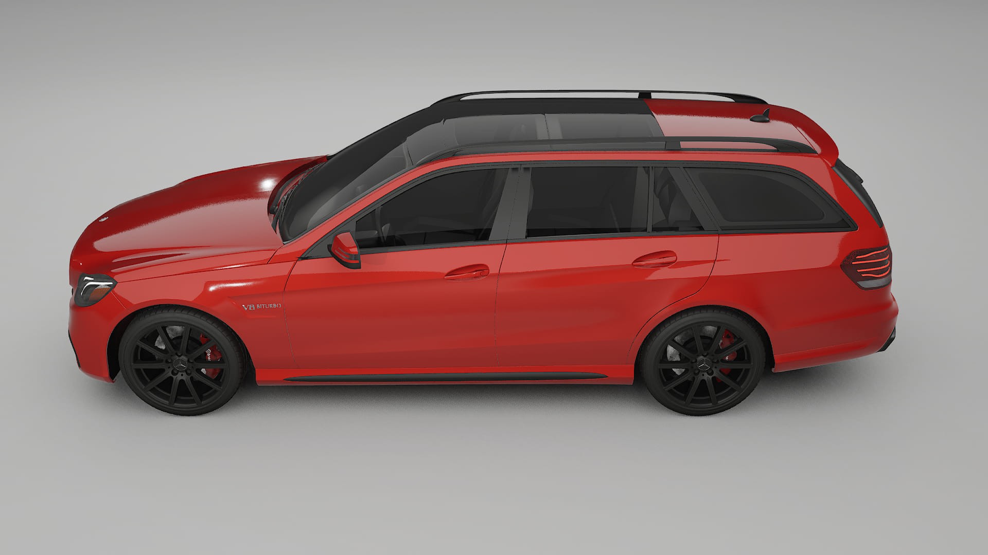 Mercedes E63 AMG Combi W212 facelift LCI TPU Paint Protection Film | BLAZE Color Change PPF Full Pre-Cut Kit