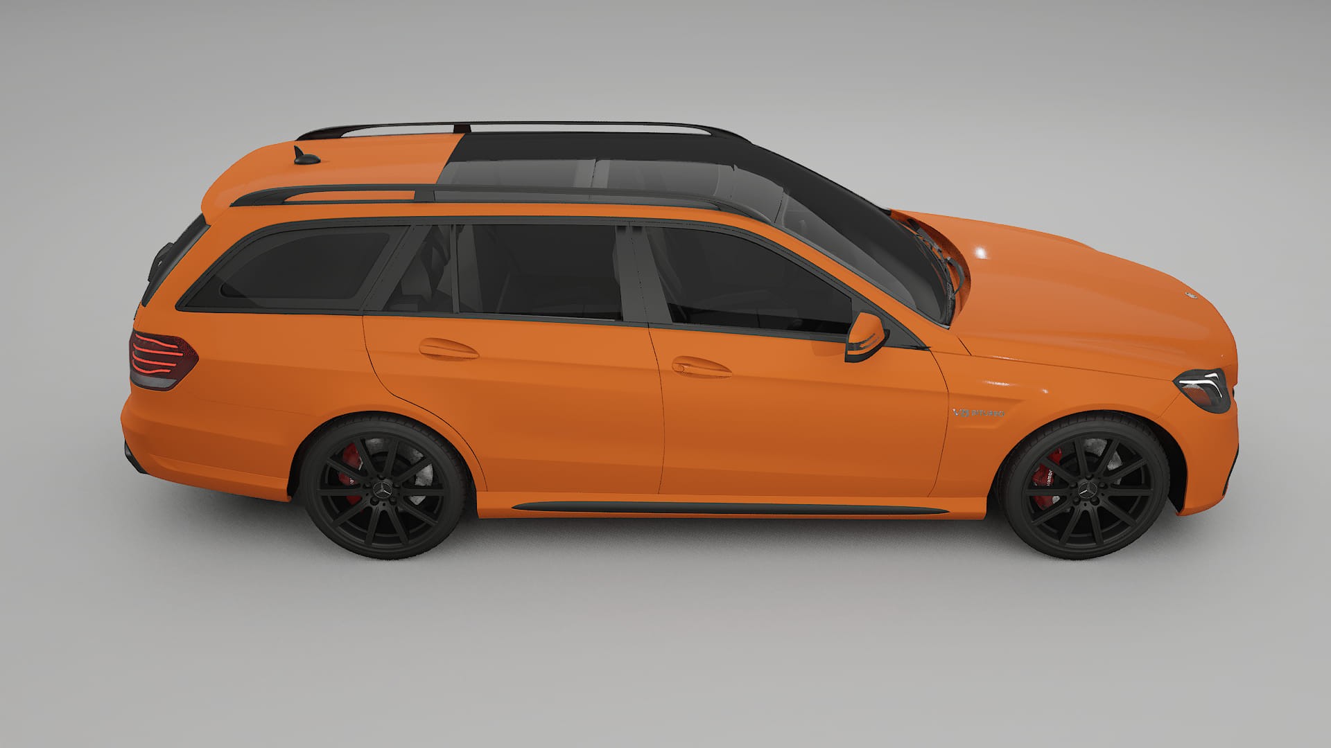 Mercedes E63 AMG Combi W212 facelift LCI TPU Paint Protection Film | ROCKET Color Change PPF Full Pre-Cut Kit