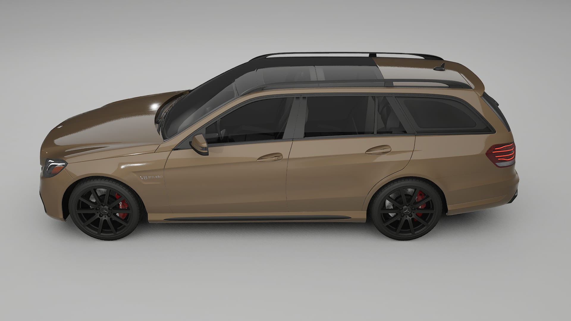 Mercedes E63 AMG Combi W212 facelift LCI TPU Paint Protection Film | SAHARA Color Change PPF Full Pre-Cut Kit