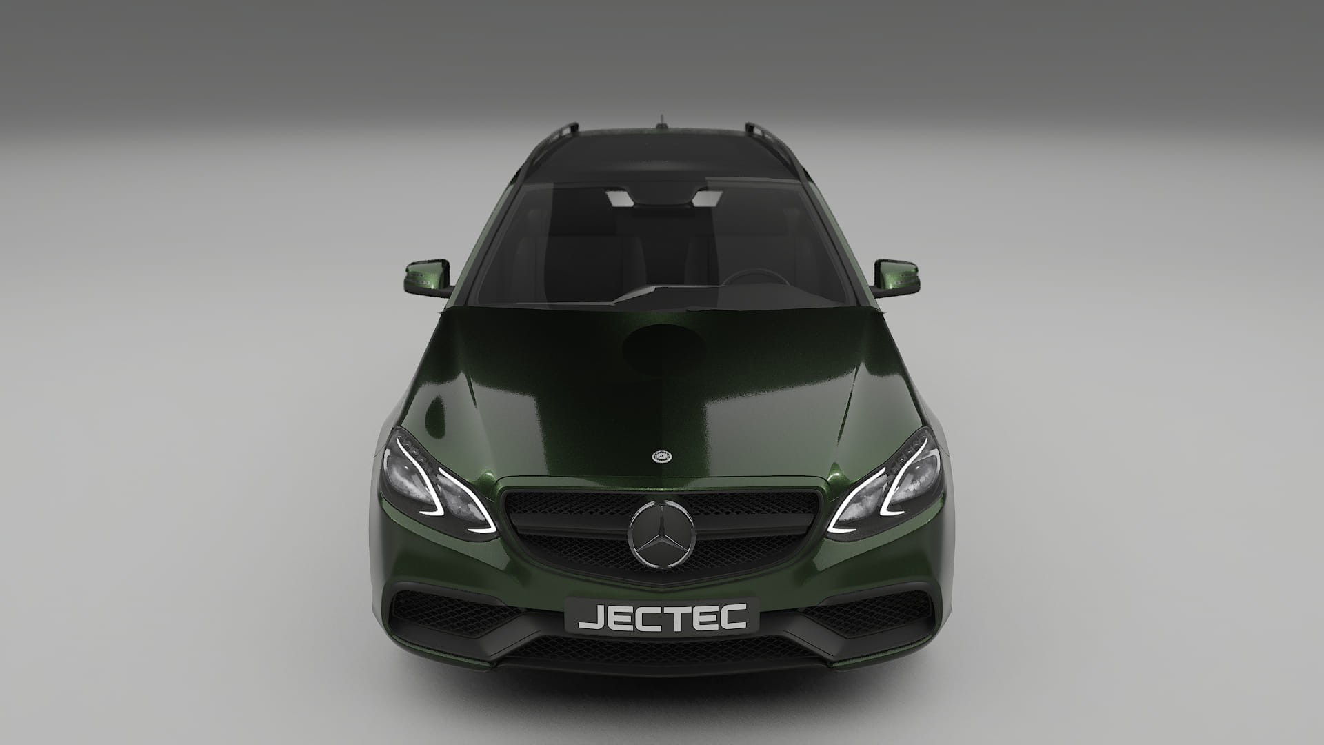 Mercedes E63 AMG Combi W212 facelift LCI TPU Paint Protection Film | LAGOON Color Change PPF Full Pre-Cut Kit