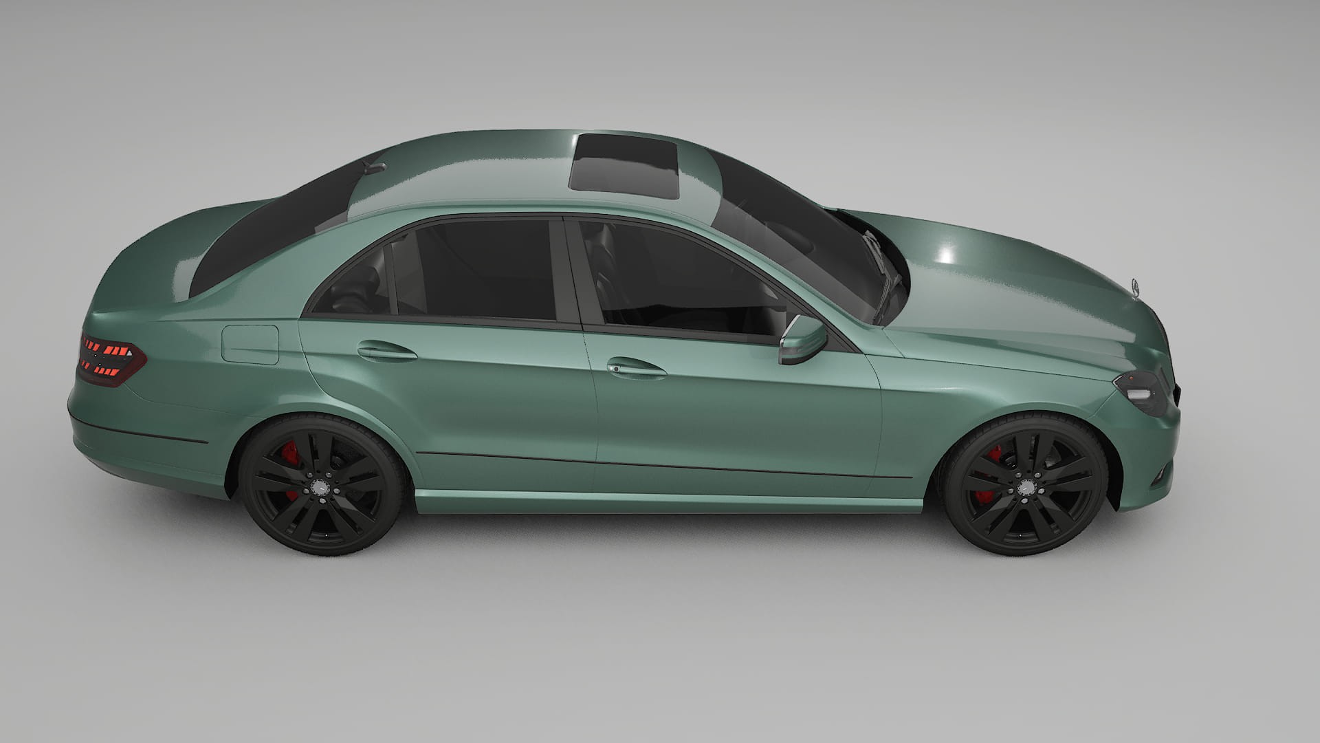 Mercedes E-Class Sedan W212 Prefacelift pre-LCI TPU Paint Protection Film | EVERGREEN Color Change PPF Full Pre-Cut Kit