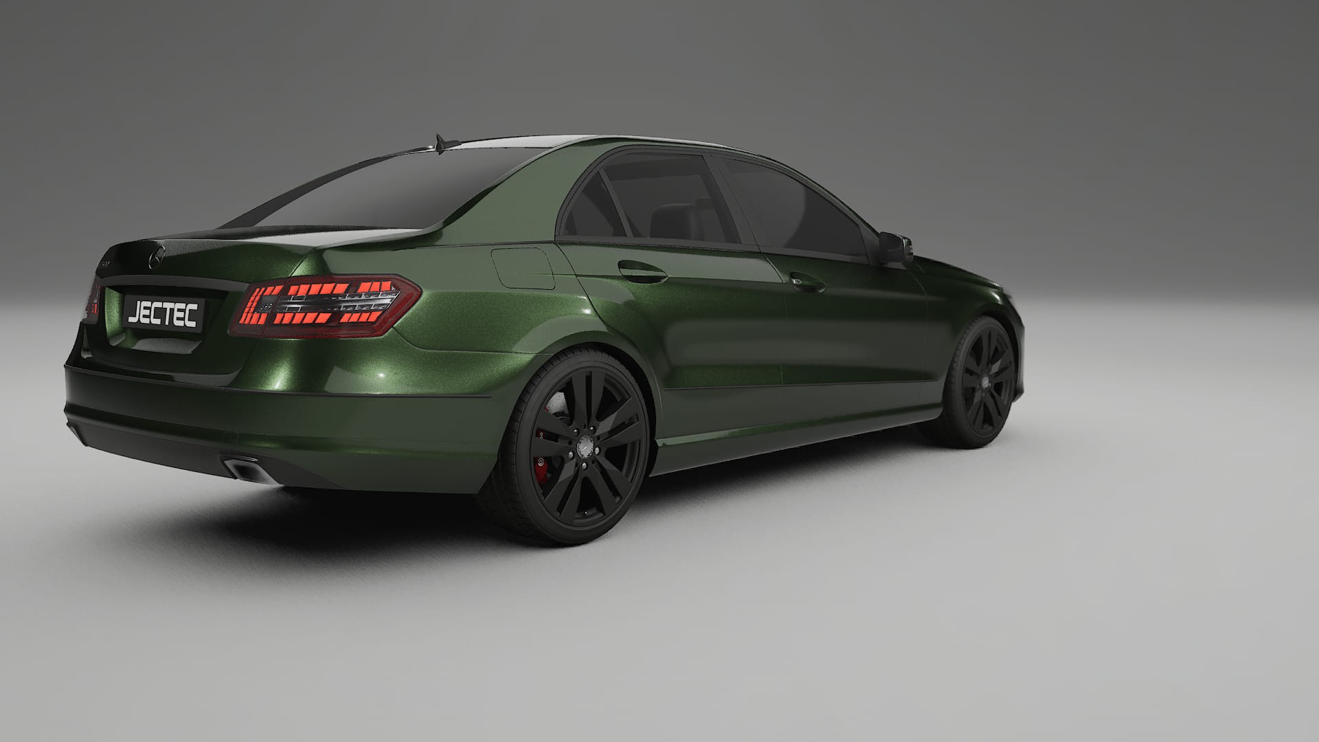 Mercedes E-Class Sedan W212 Prefacelift pre-LCI TPU Paint Protection Film | LAGOON Color Change PPF Full Pre-Cut Kit