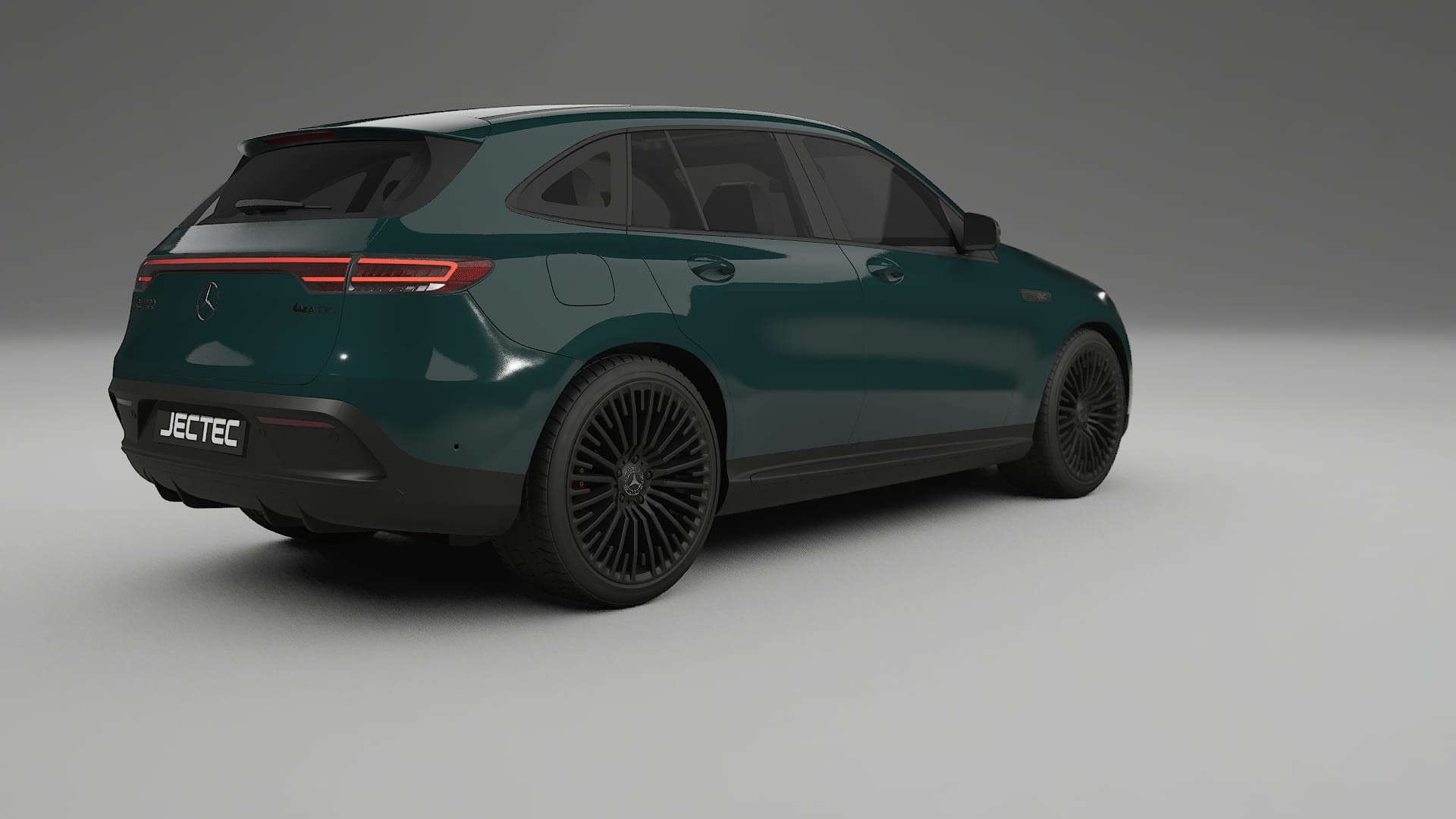 Mercedes EQC AMG TPU Paint Protection Film | INFERNO Color Change PPF Full Pre-Cut Kit