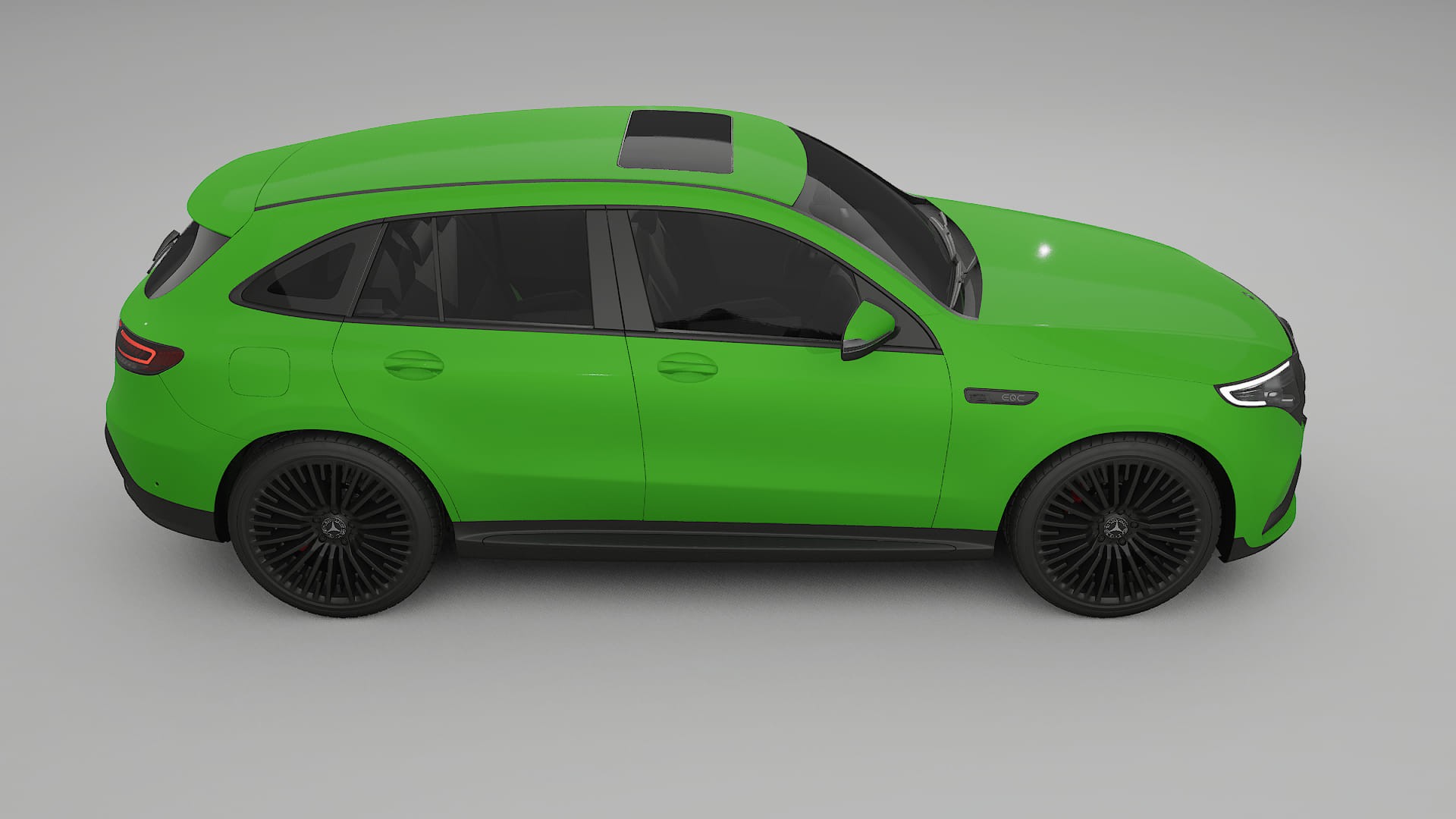 Mercedes EQC AMG TPU Paint Protection Film | VENOM Color Change PPF Full Pre-Cut Kit