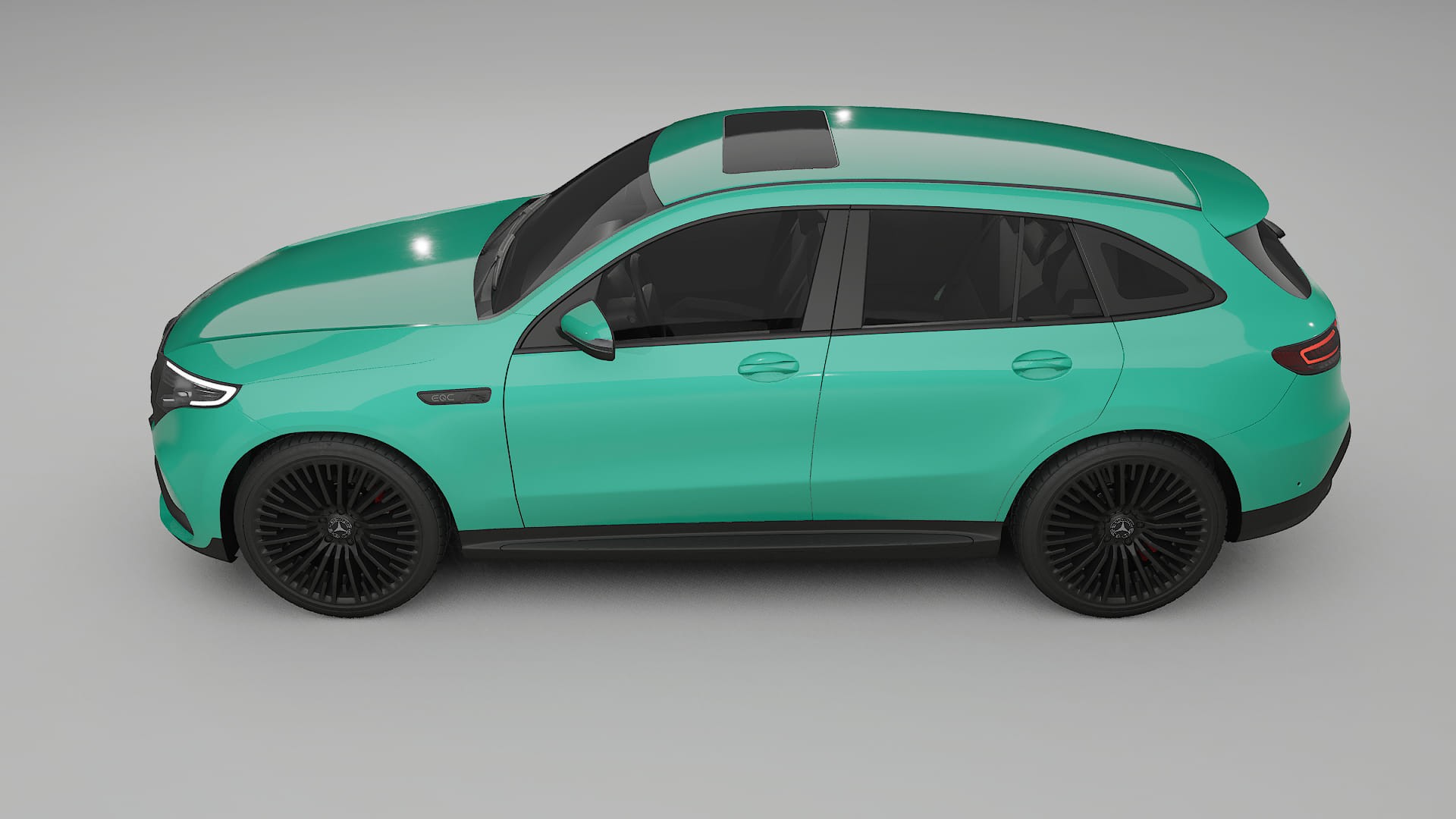 Mercedes EQC AMG TPU Paint Protection Film | JEWEL Color Change PPF Full Pre-Cut Kit