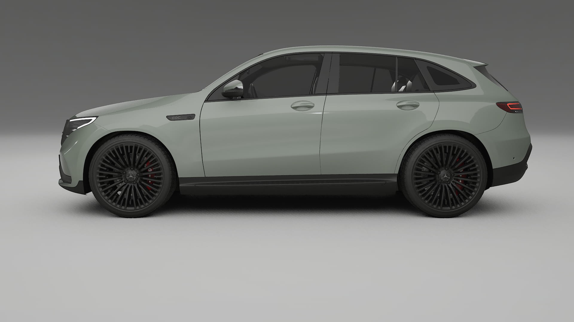 Mercedes EQC AMG TPU Paint Protection Film | SLATE Color Change PPF Full Pre-Cut Kit