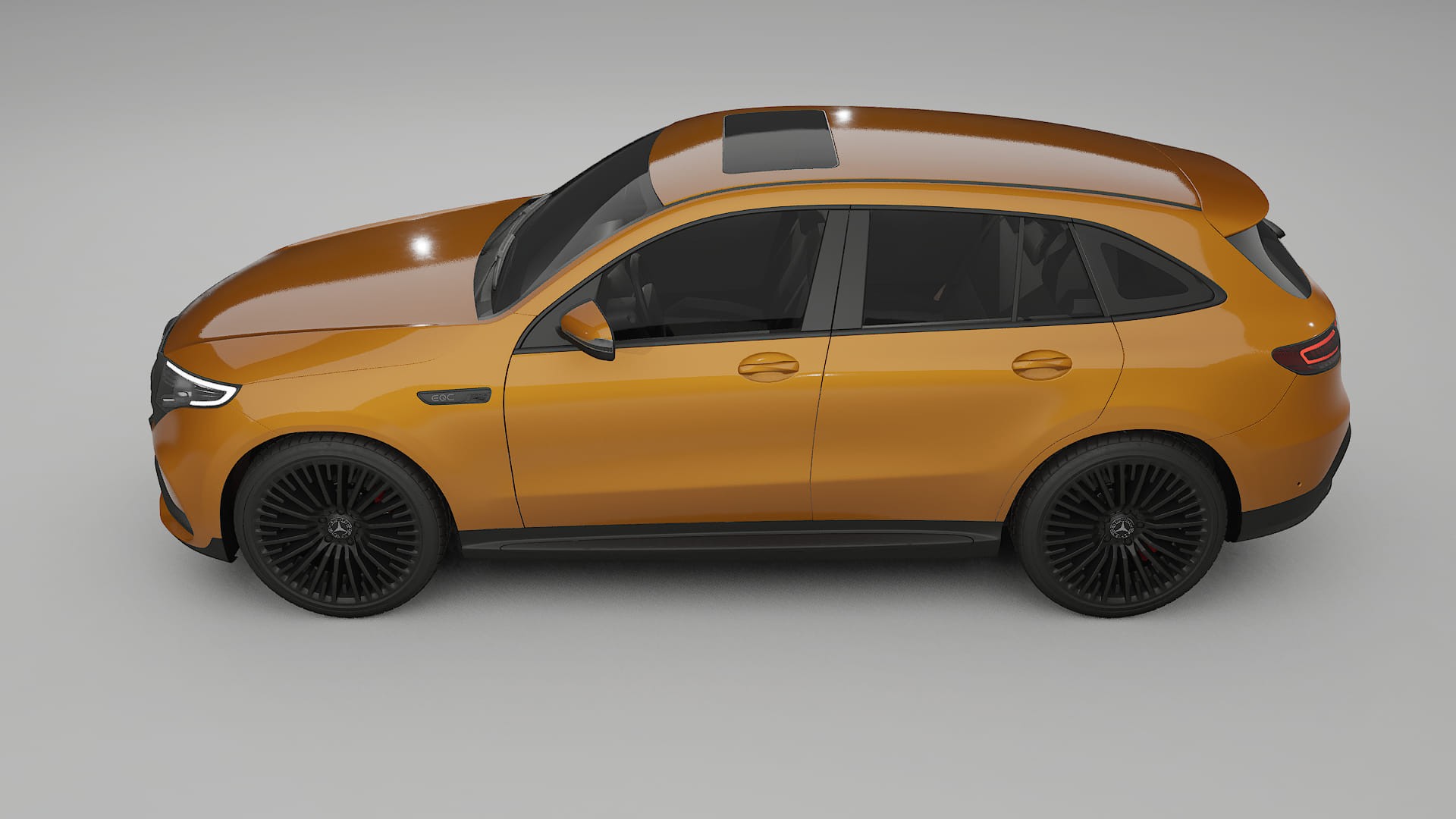 Mercedes EQC AMG TPU Paint Protection Film | DAISY Color Change PPF Full Pre-Cut Kit