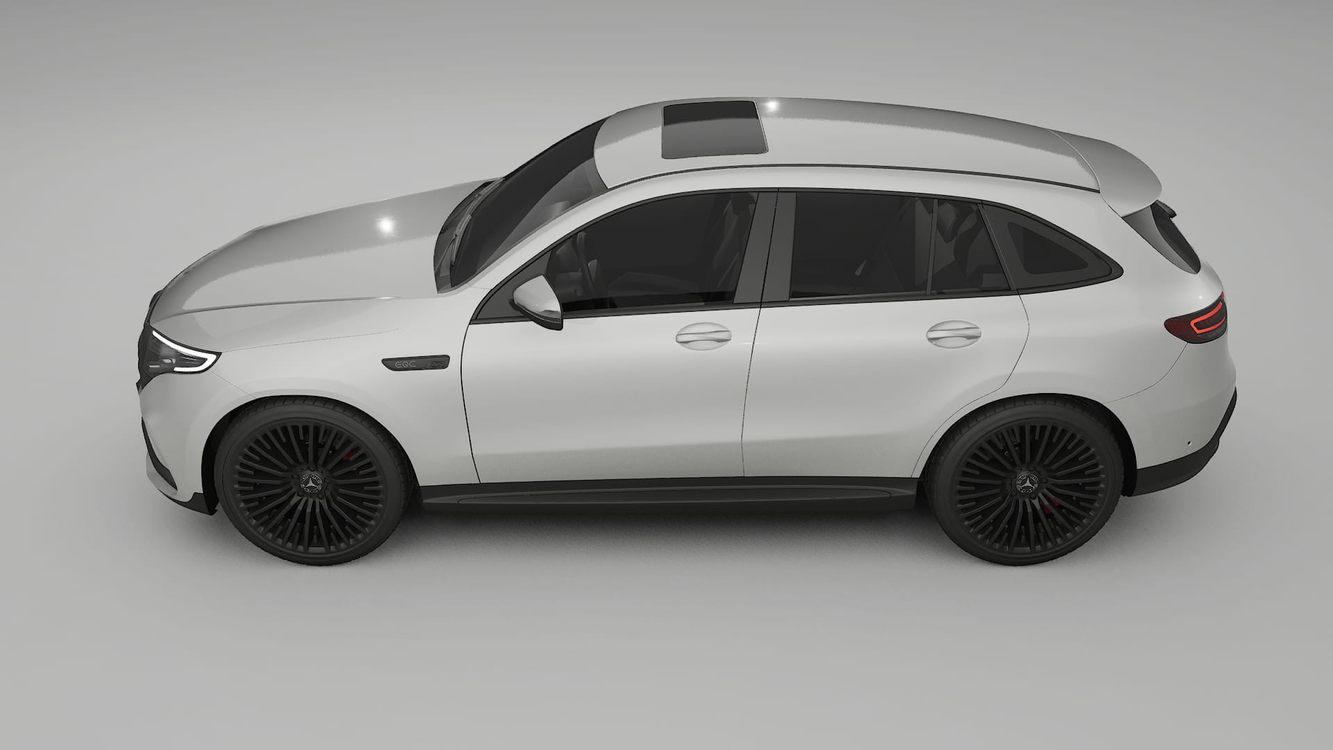 Mercedes EQC AMG TPU Paint Protection Film | PEARL Color Change PPF Full Pre-Cut Kit