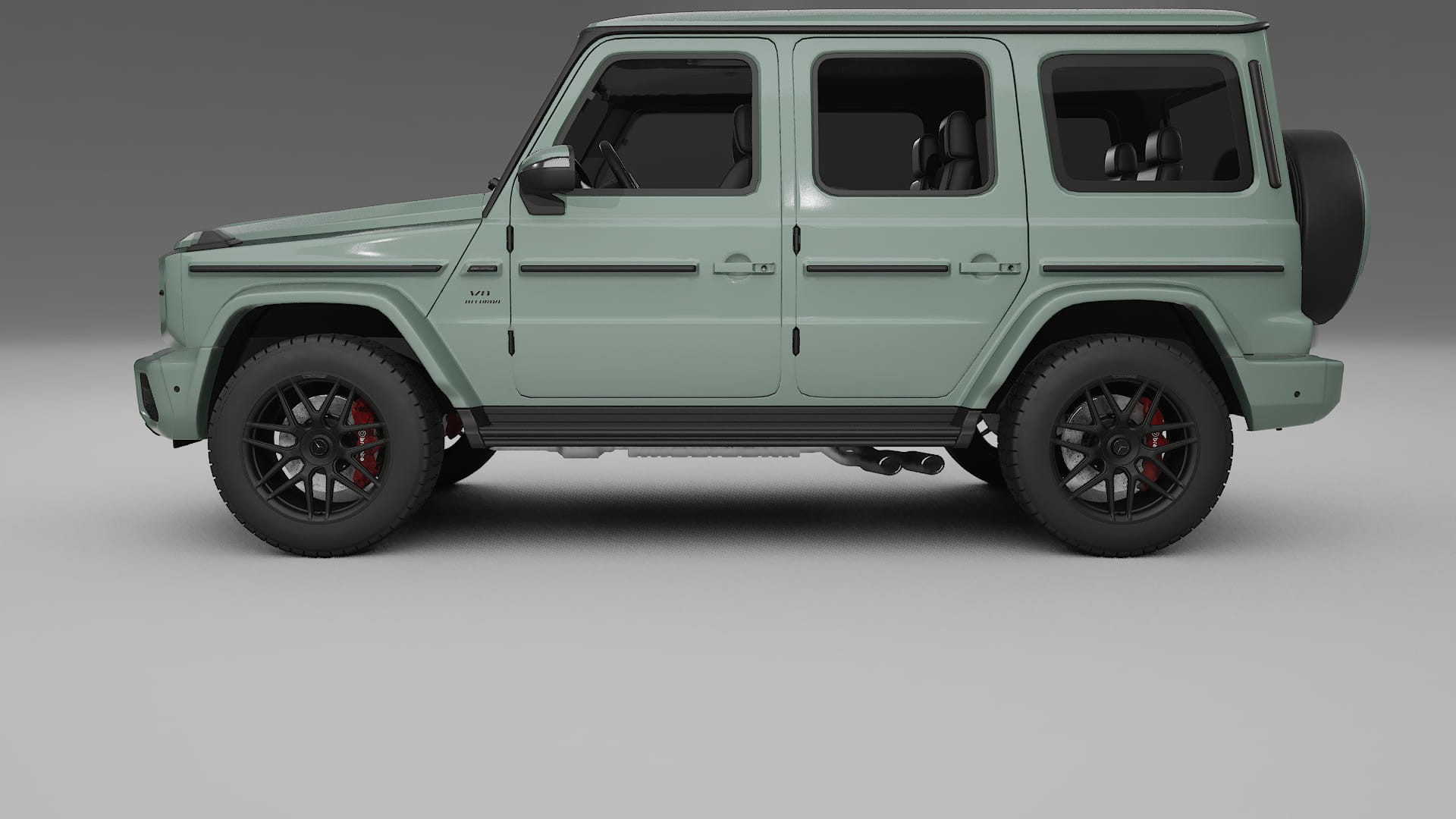 Mercedes G63 AMG W463A TPU Paint Protection Film | CINDER Color Change PPF Full Pre-Cut Kit