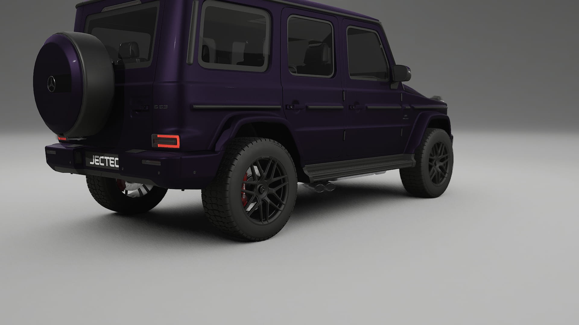 Mercedes G63 AMG W463A TPU Paint Protection Film | VIOLET Color Change PPF Full Pre-Cut Kit