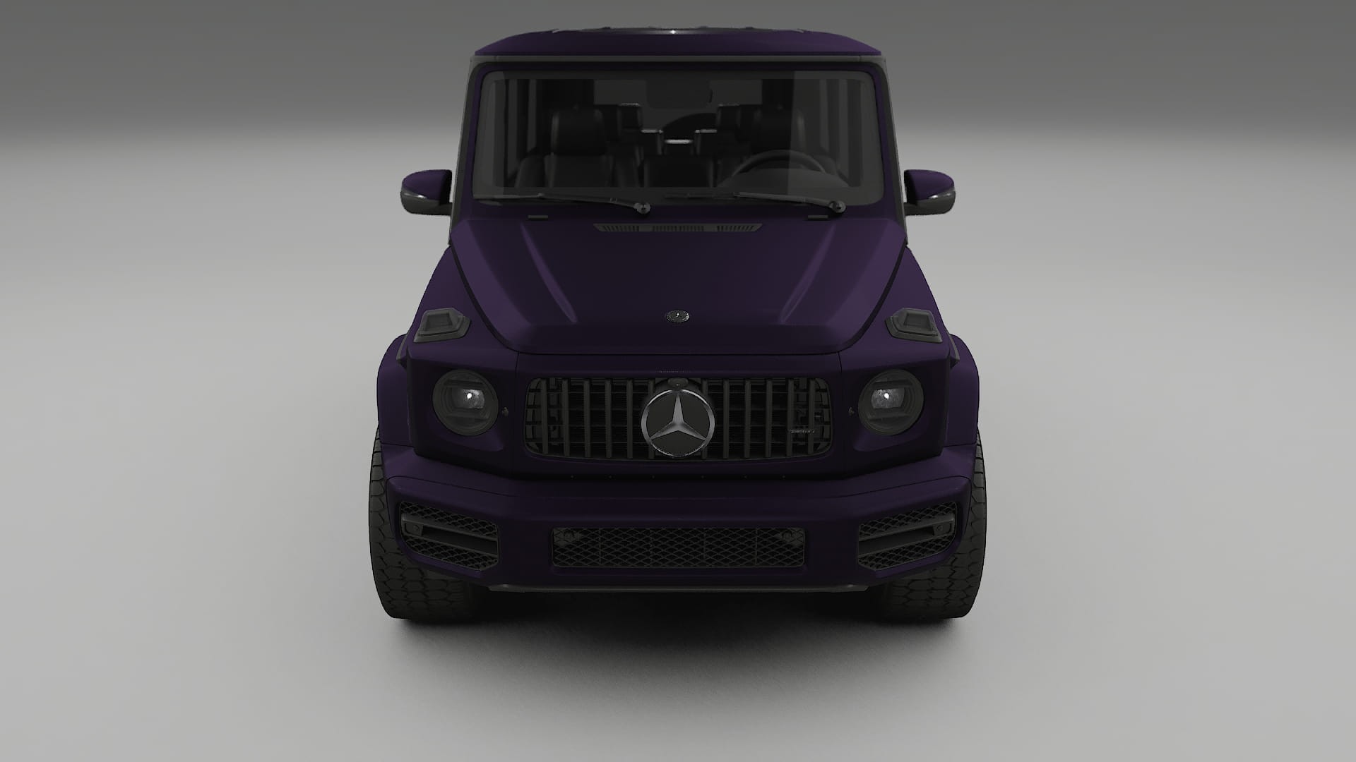 Mercedes G63 AMG W463A TPU Paint Protection Film | VIOLET Color Change PPF Full Pre-Cut Kit