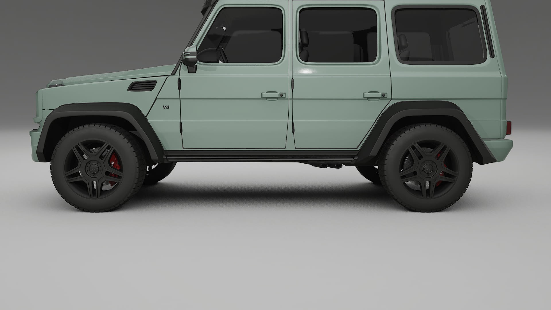 Mercedes G-class 4x4 W463 TPU Paint Protection Film | CINDER Color Change PPF Full Pre-Cut Kit