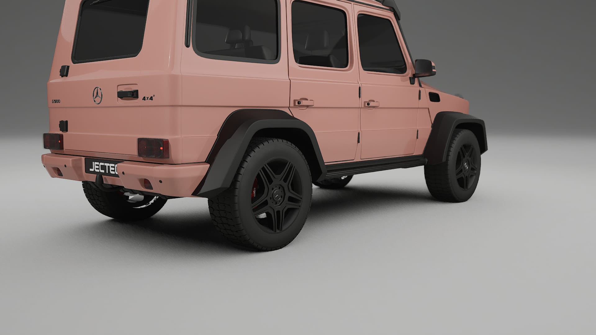Mercedes G-class 4x4 W463 TPU Paint Protection Film | BLUSH Color Change PPF Full Pre-Cut Kit