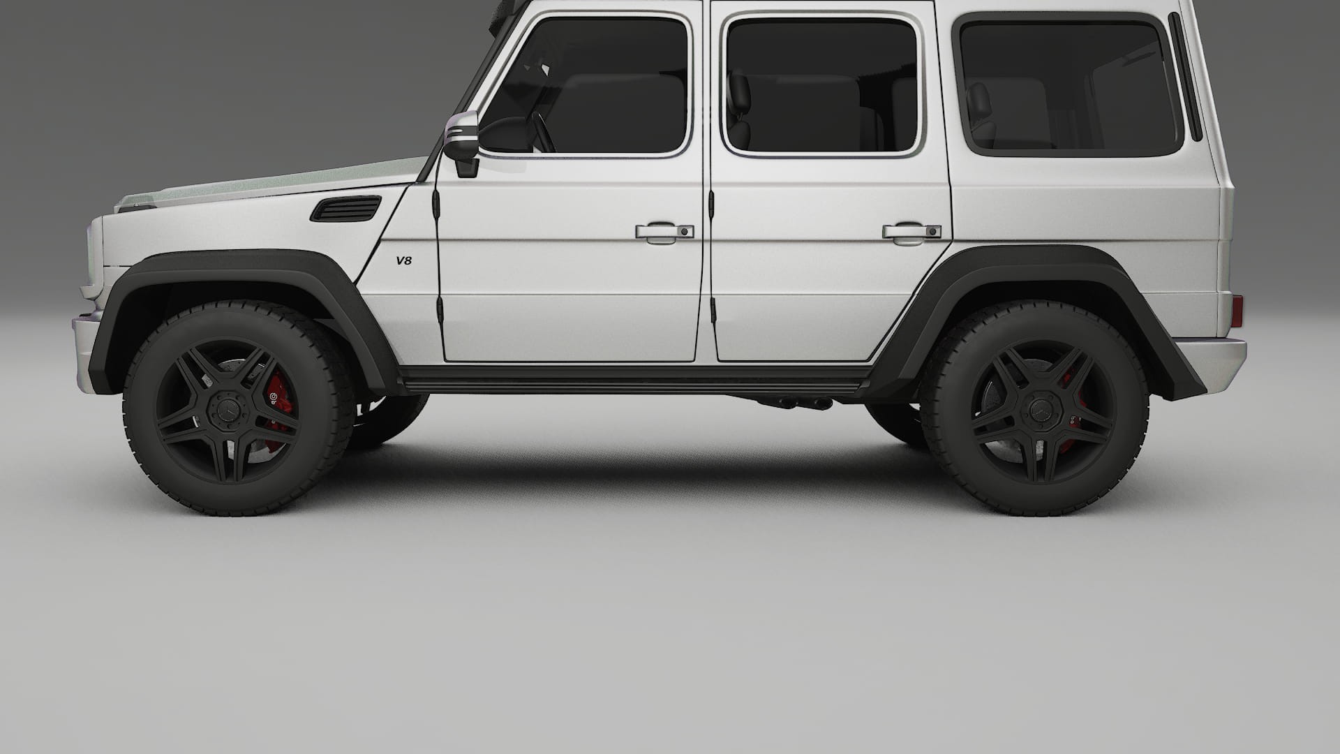 Mercedes G-class 4x4 W463 TPU Paint Protection Film | NEBULA Color Change PPF Full Pre-Cut Kit