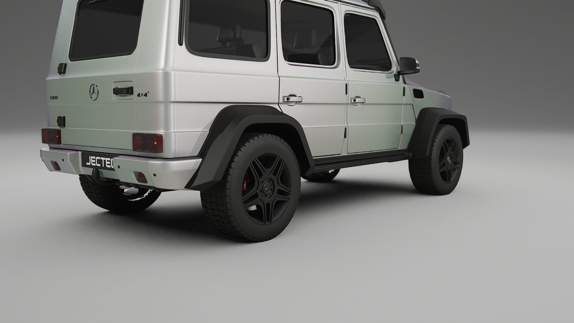 Mercedes G-class 4x4 W463 TPU Paint Protection Film | NEBULA Color Change PPF Full Pre-Cut Kit