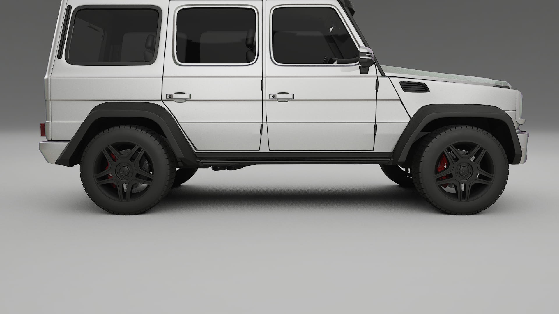 Mercedes G-class 4x4 W463 TPU Paint Protection Film | NEBULA Color Change PPF Full Pre-Cut Kit