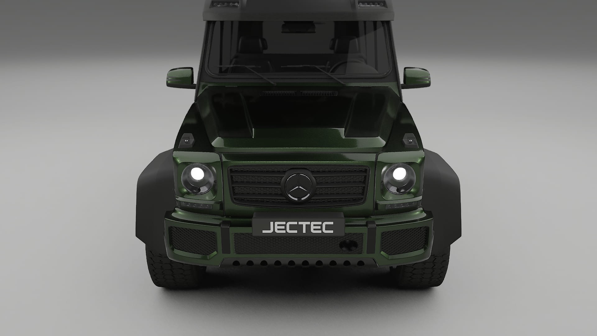 Mercedes G-class 4x4 W463 TPU Paint Protection Film | LAGOON Color Change PPF Full Pre-Cut Kit