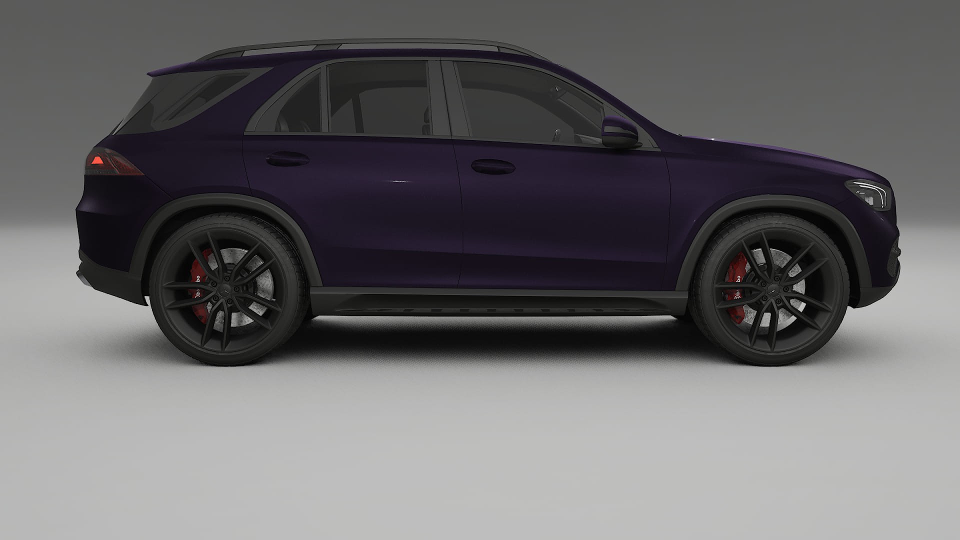 Mercedes GLE W167 TPU Paint Protection Film | VIOLET Color Change PPF Full Pre-Cut Kit