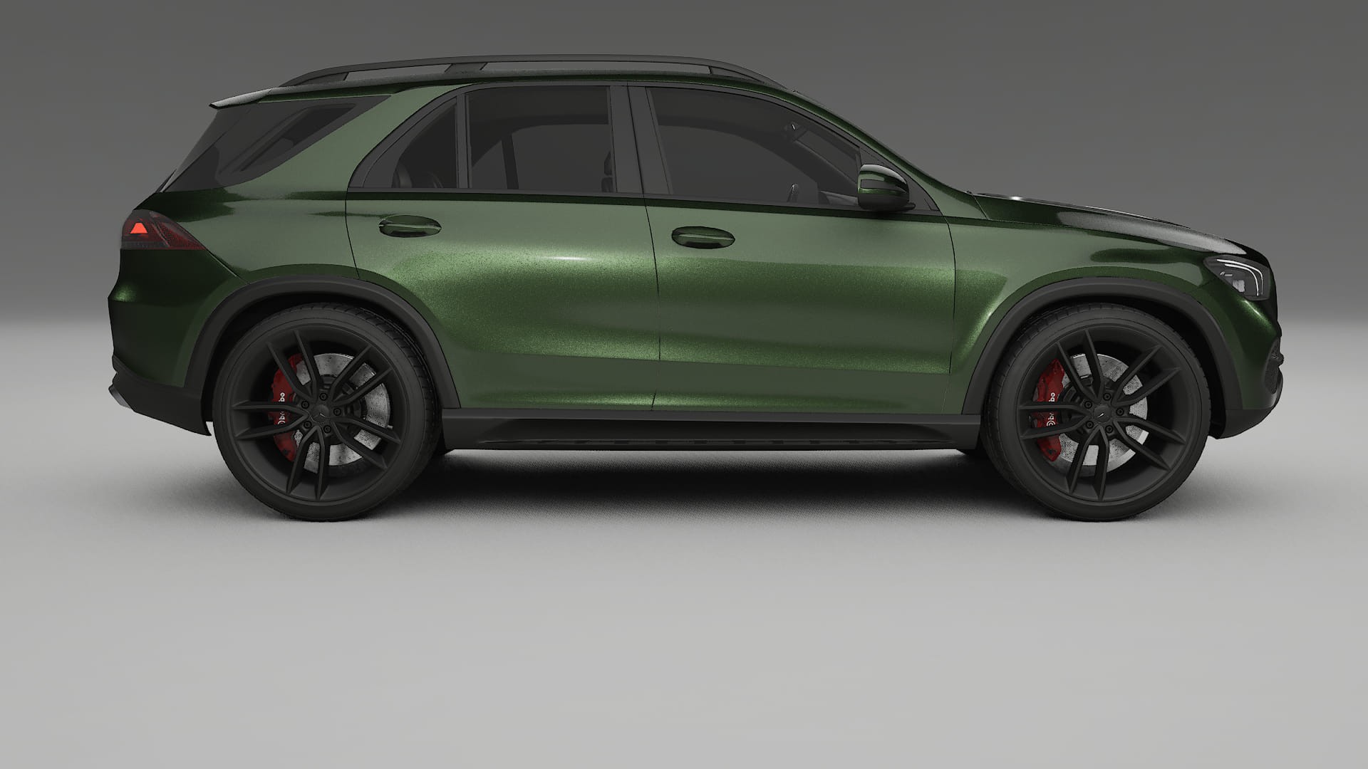 Mercedes GLE W167 TPU Paint Protection Film | LAGOON Color Change PPF Full Pre-Cut Kit