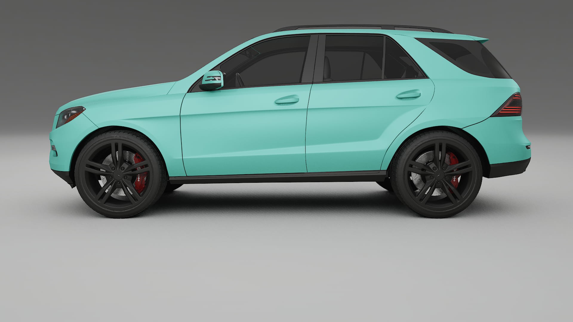 Mercedes M-class W166 TPU Paint Protection Film | FROST Color Change PPF Full Pre-Cut Kit