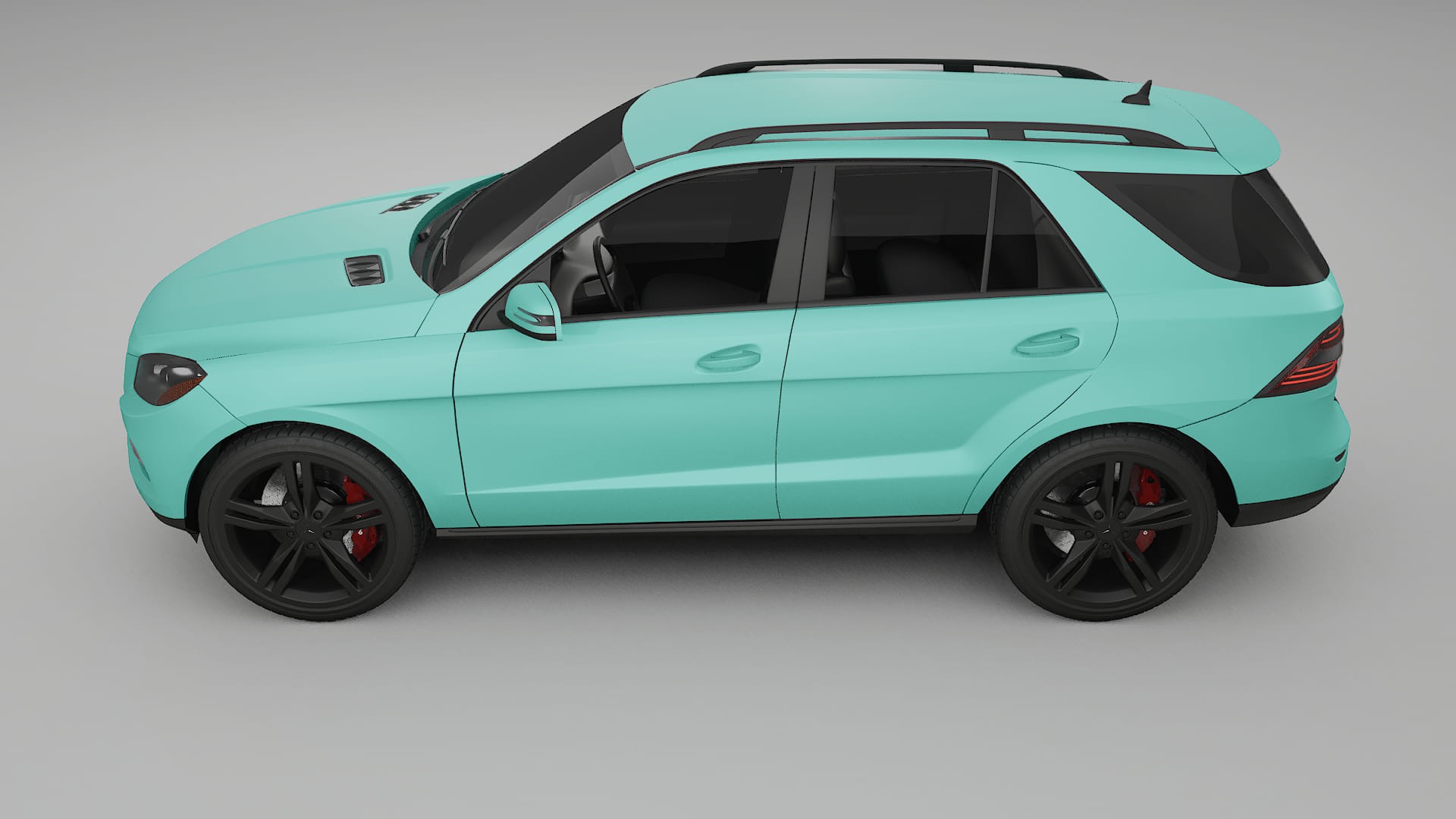 Mercedes M-class W166 TPU Paint Protection Film | FROST Color Change PPF Full Pre-Cut Kit