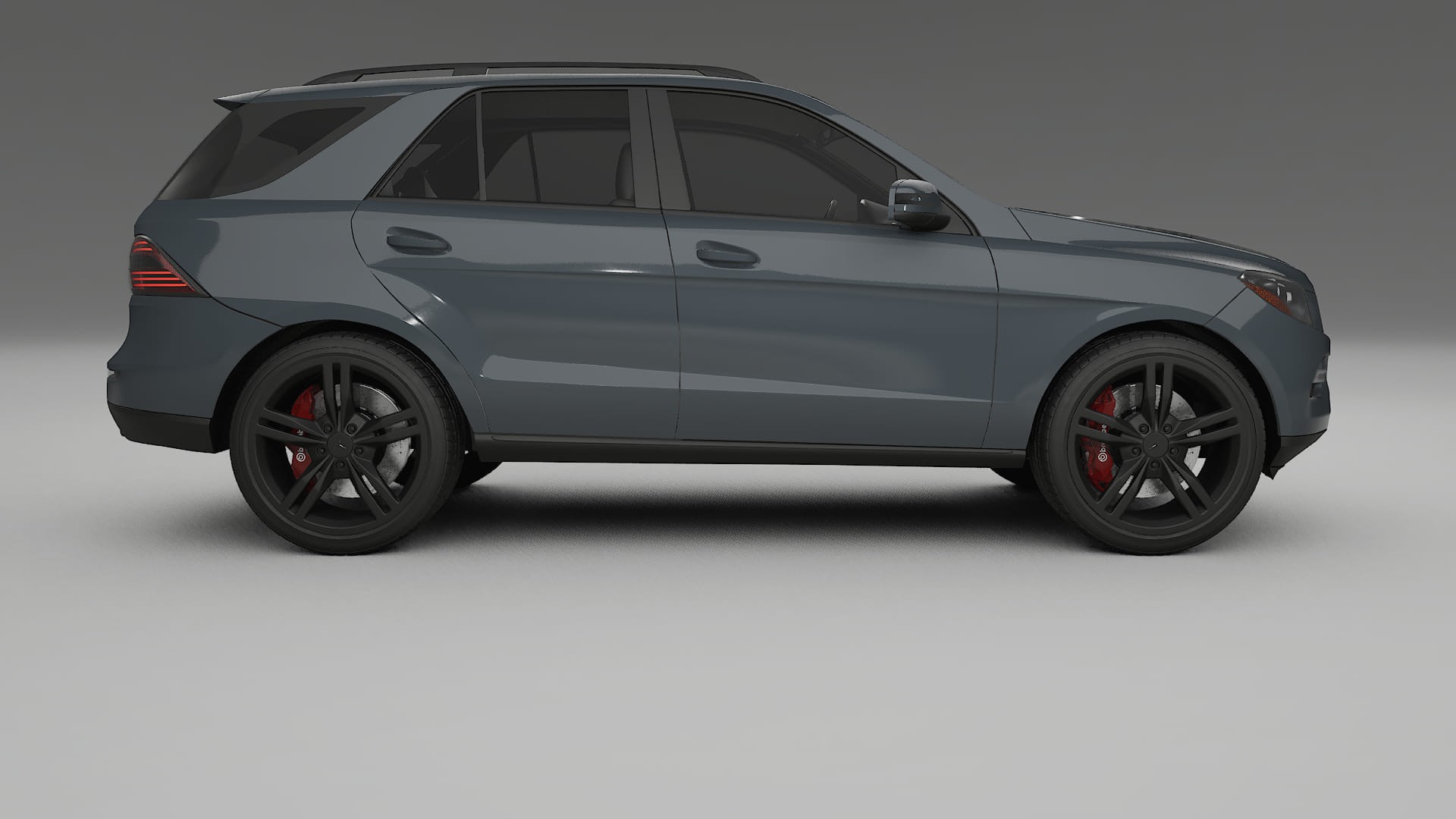 Mercedes M-class W166 TPU Paint Protection Film | GRANITE Color Change PPF Full Pre-Cut Kit