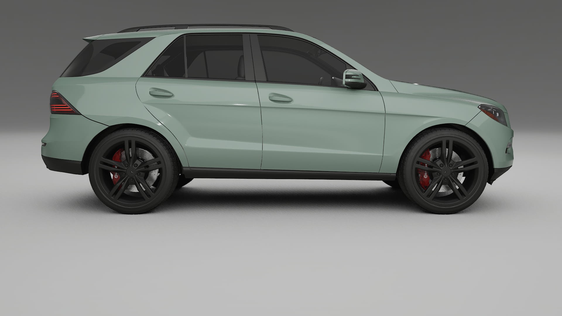 Mercedes M-class W166 TPU Paint Protection Film | CINDER Color Change PPF Full Pre-Cut Kit