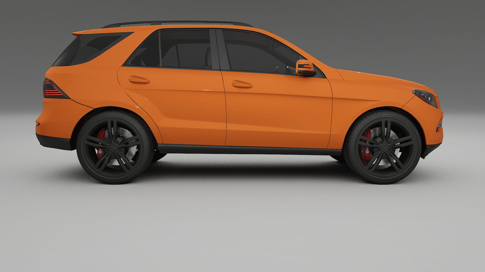 Mercedes M-class W166 TPU Paint Protection Film | ROCKET Color Change PPF Full Pre-Cut Kit