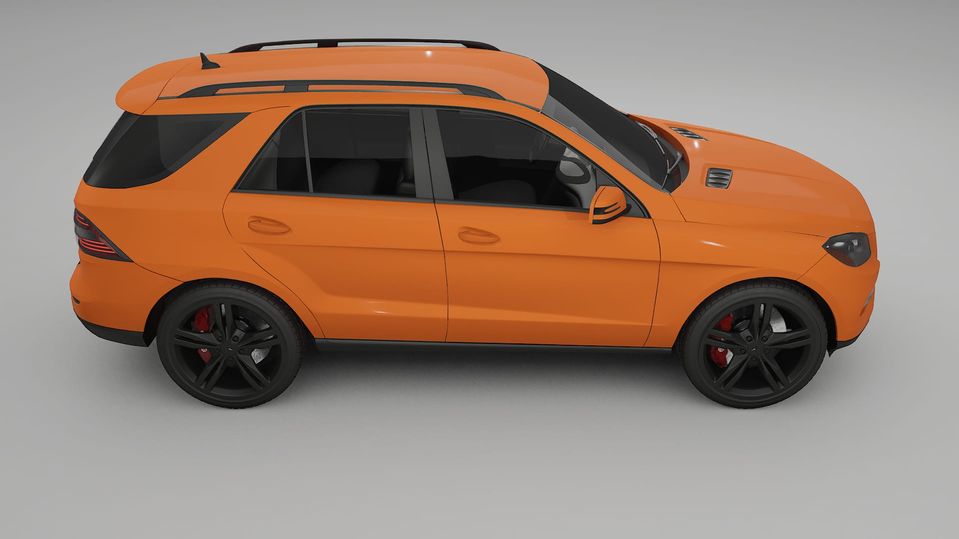 Mercedes M-class W166 TPU Paint Protection Film | ROCKET Color Change PPF Full Pre-Cut Kit