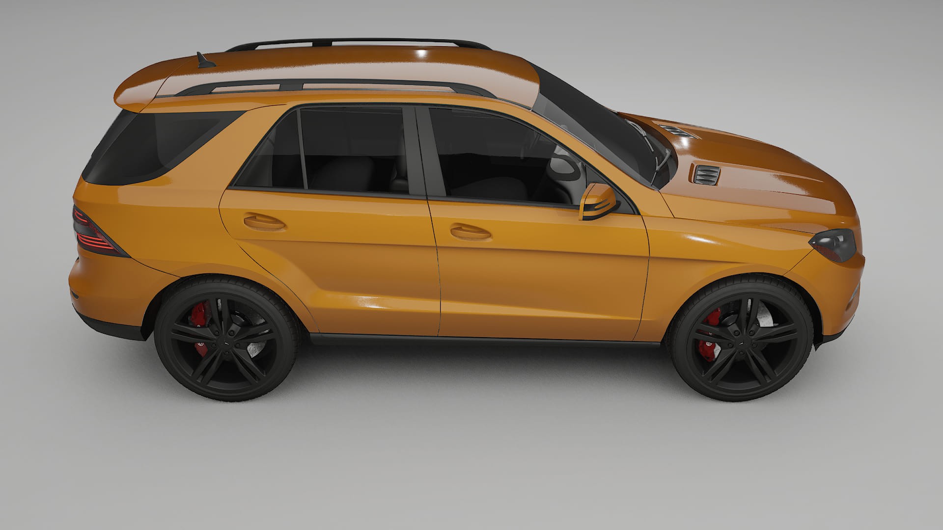 Mercedes M-class W166 TPU Paint Protection Film | DAISY Color Change PPF Full Pre-Cut Kit